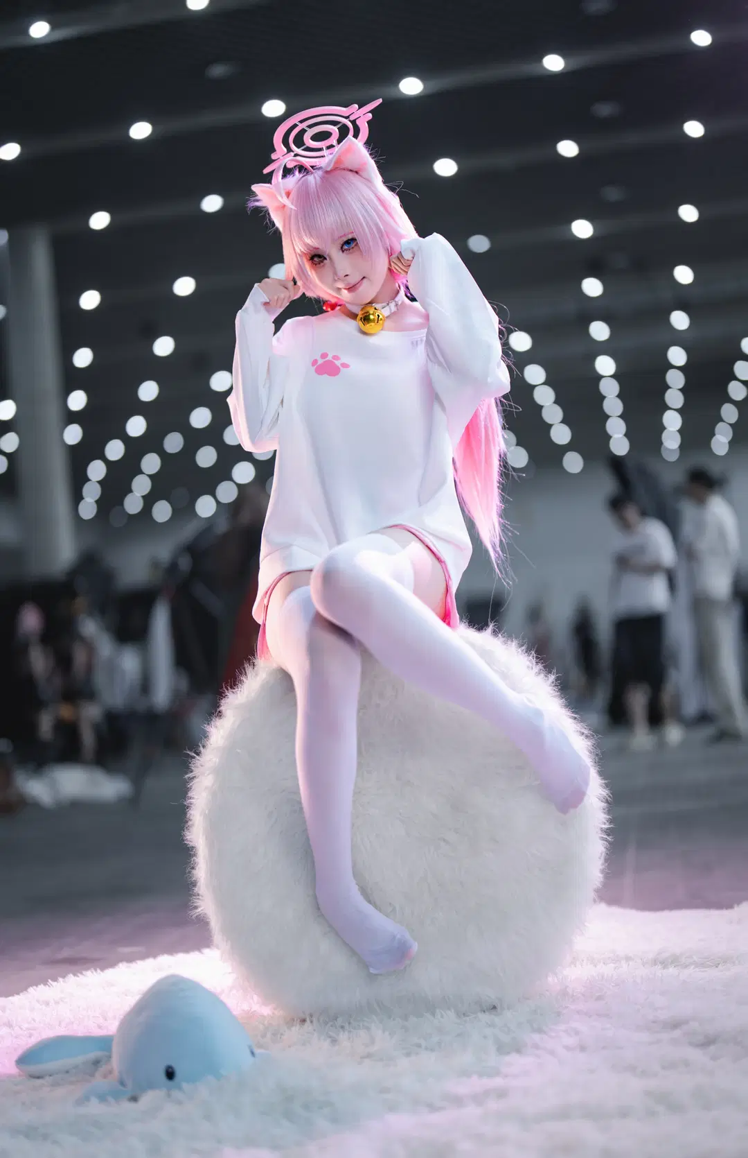 【小鸟游星野cos】蔚蓝档案里的慵懒猫咪形态 - OUKAI - 第4张