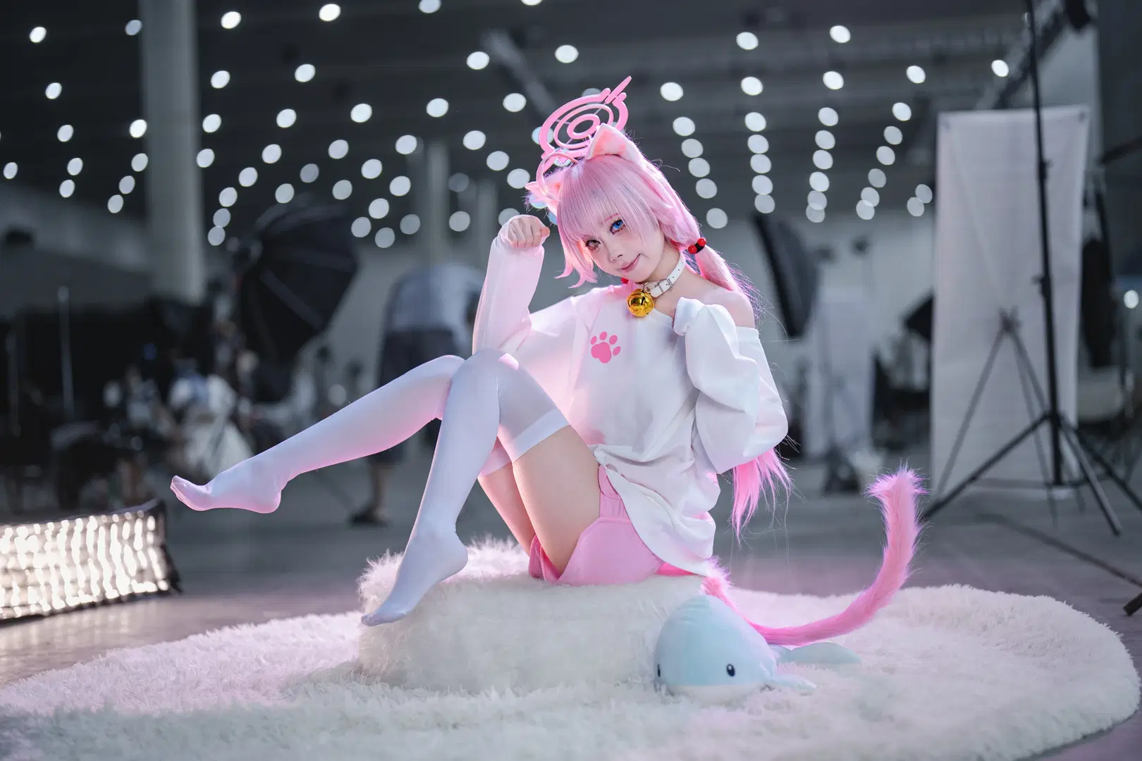 【小鸟游星野cos】蔚蓝档案里的慵懒猫咪形态 - OUKAI - 第6张