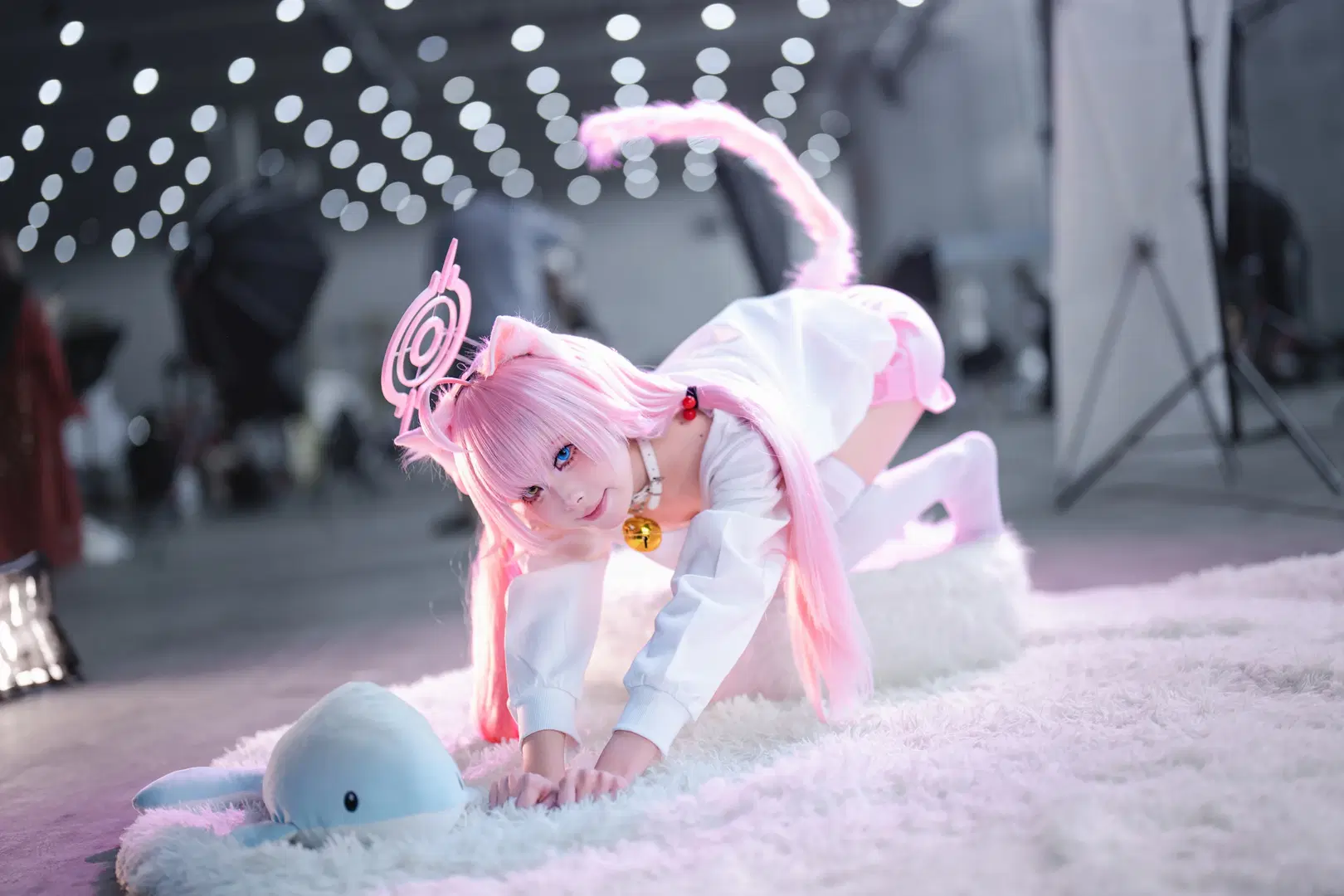 【小鸟游星野cos】蔚蓝档案里的慵懒猫咪形态 - OUKAI - 第7张
