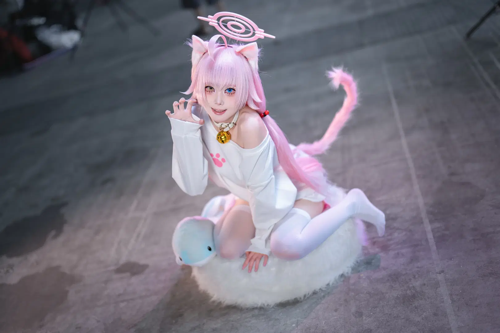 【小鸟游星野cos】蔚蓝档案里的慵懒猫咪形态 - OUKAI - 第8张