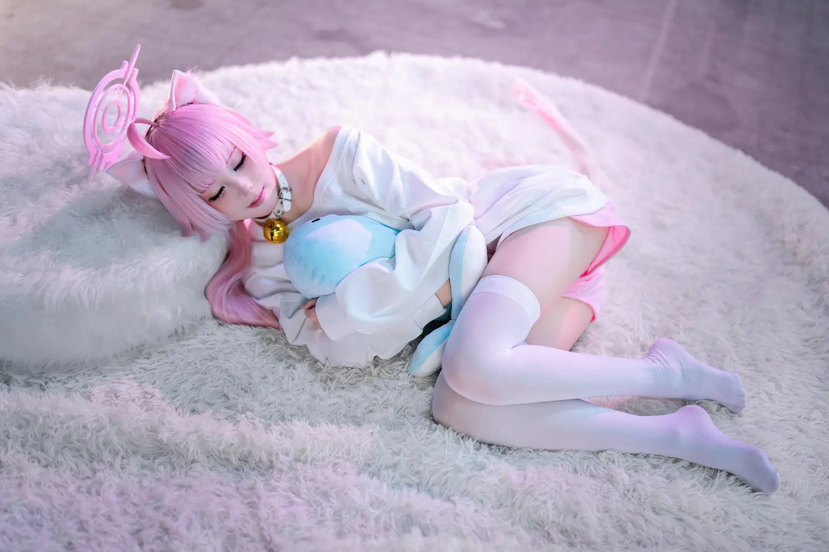 【小鸟游星野cos】蔚蓝档案里的慵懒猫咪形态