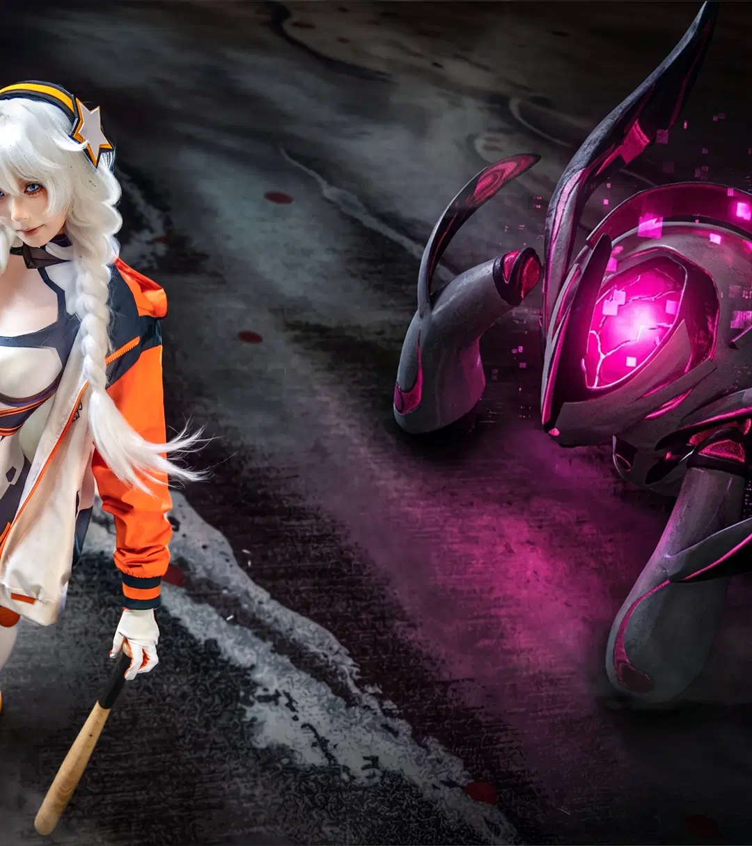 【琪亚娜cos】崩坏三里的战场少女与机械废墟 - 颜微moke - 第3张