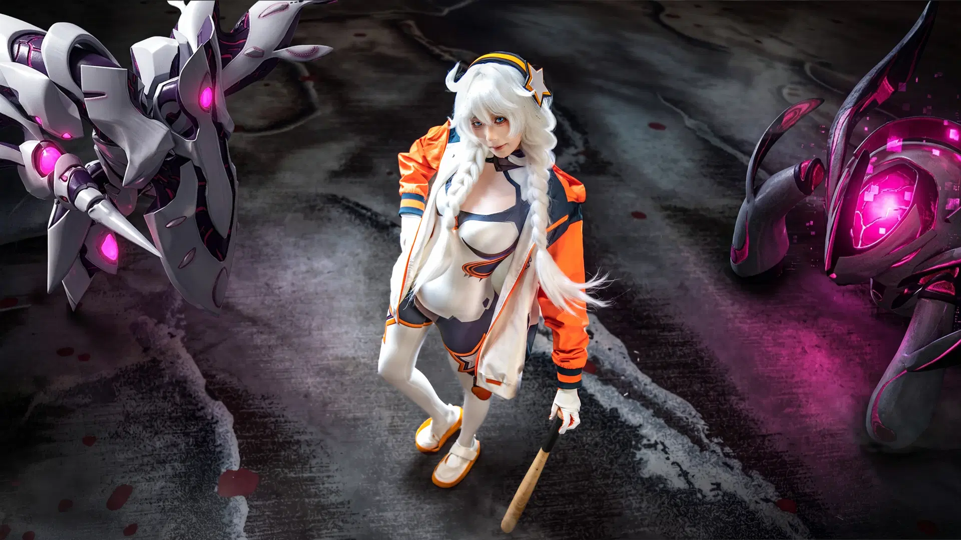 【琪亚娜cos】崩坏三里的战场少女与机械废墟 - 颜微moke - 第4张