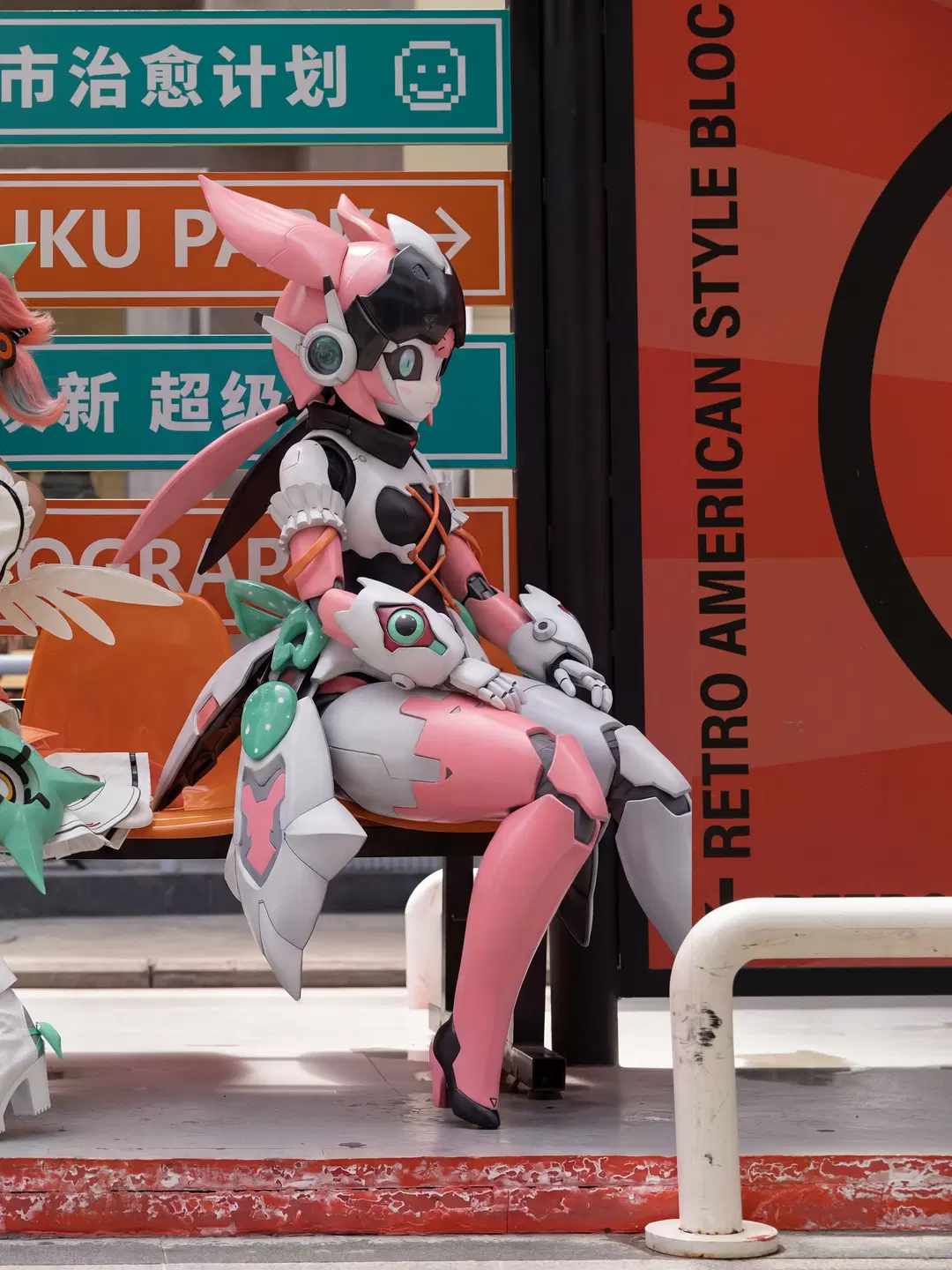 绝区零, 二次元cosplay, 妄想天使, 爱芮cos, 机甲少女
