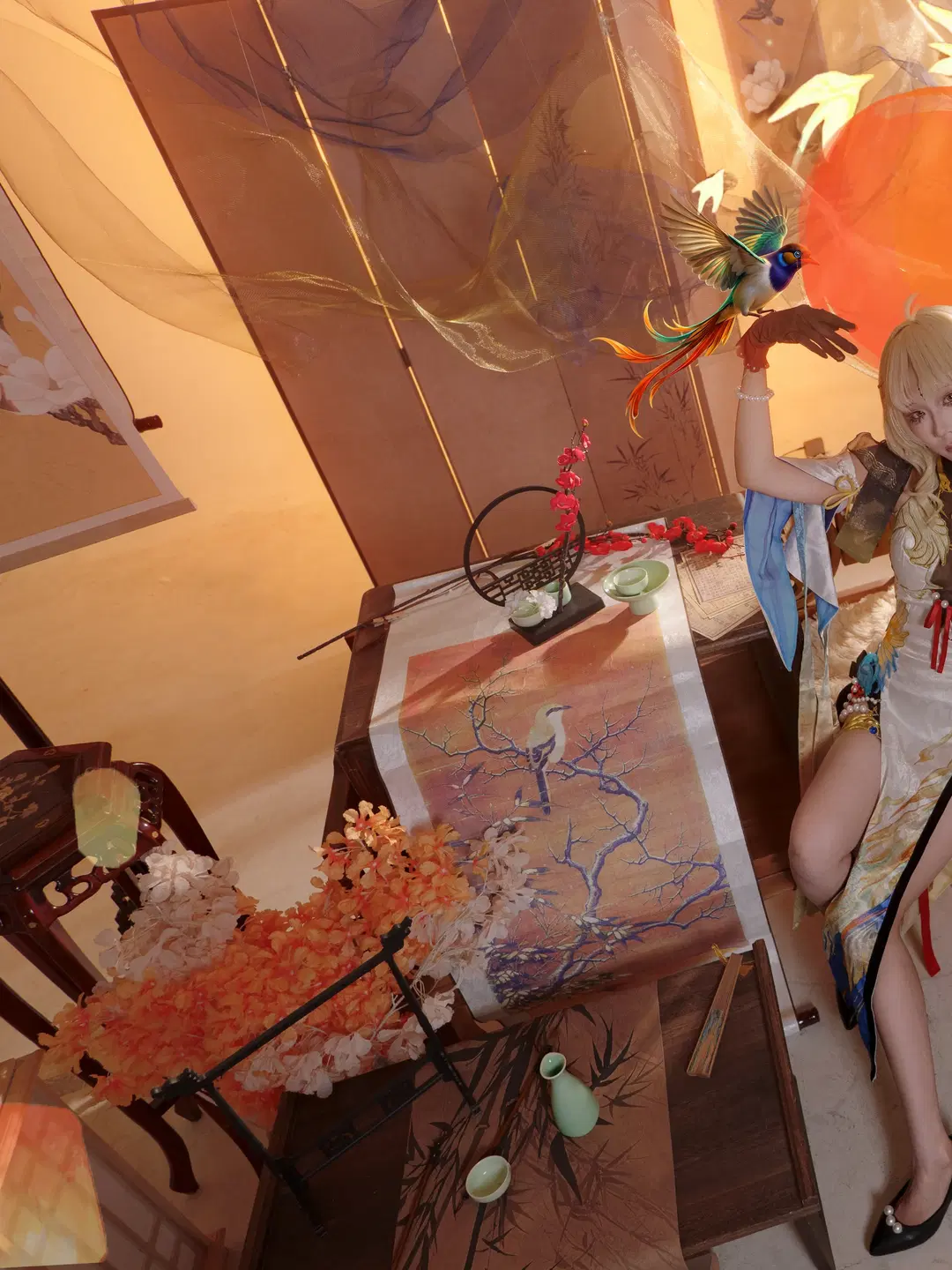 [Suisui cosplay] Wuthering Waves Phoenix-Themed Chinese-style cosplay Shoot by 颜微moke - Image 2