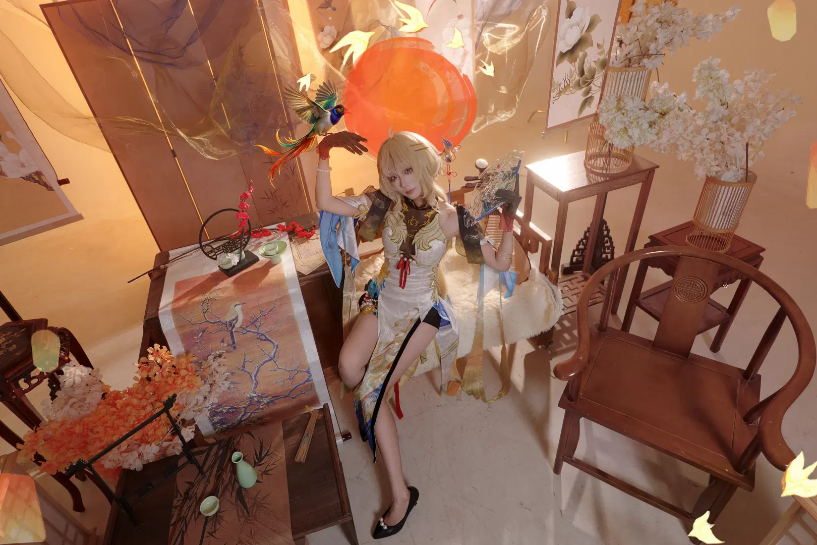 [Suisui cosplay] Wuthering Waves Phoenix-Themed Chinese-style cosplay Shoot by 颜微moke - Image 4