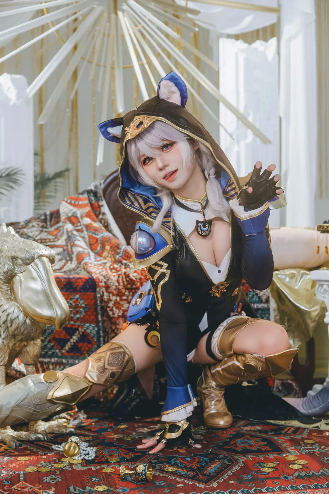 【赛飞儿cos】崩坏星穹铁道里的猫耳小贼，藏匿于财宝之间