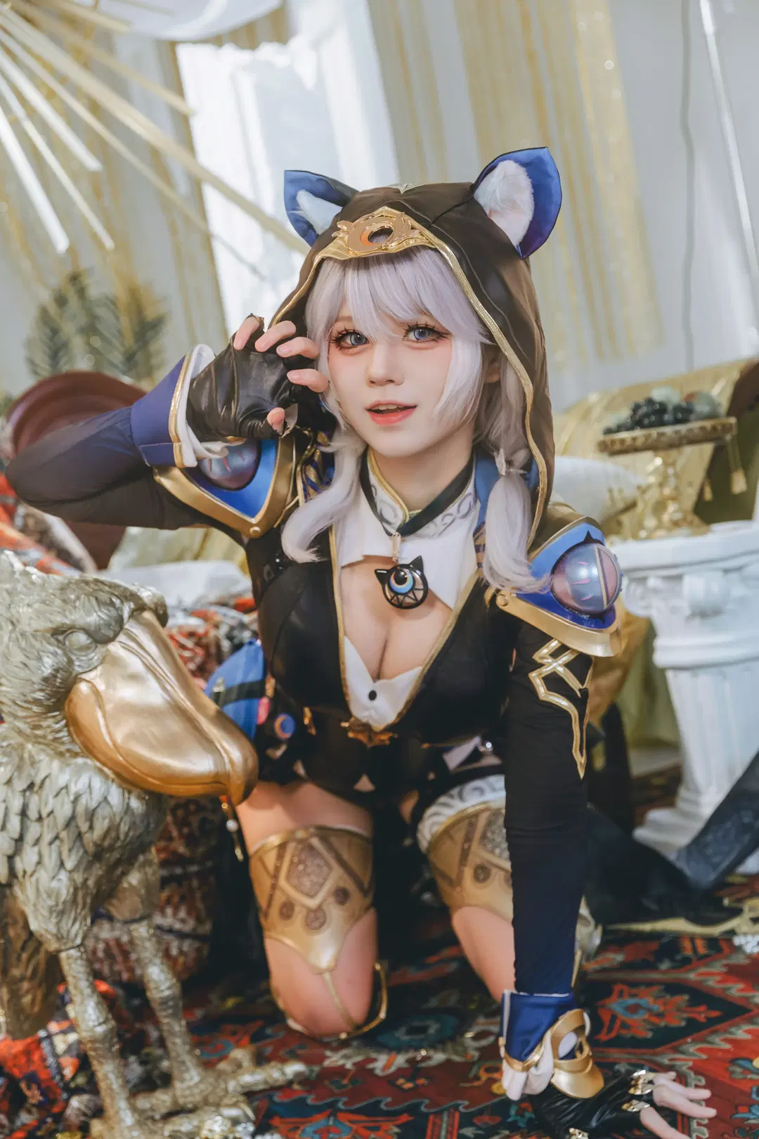 【赛飞儿cos】崩坏星穹铁道里的猫耳小贼，藏匿于财宝之间 - 墨离 - 第3张