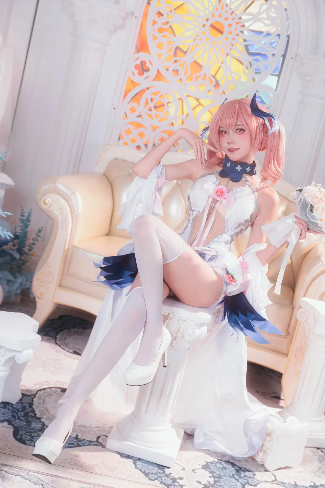cosplay, 蔚蓝档案, 下江小春cos, 二次元cos, 丝袜