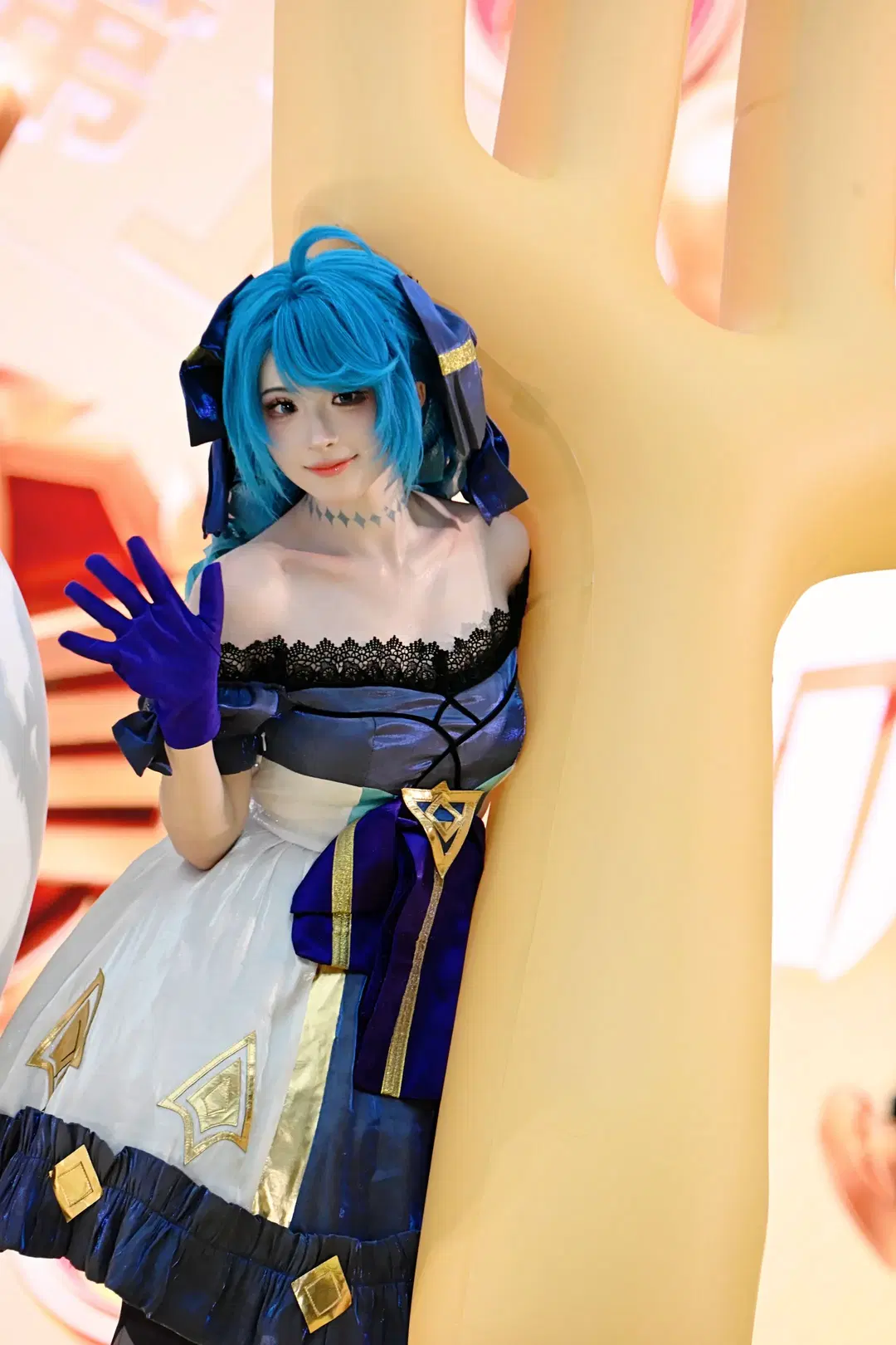【格温cos】金铲铲之战五周年，小小格温的线下甜酷体验 - 不慌Davonte - 第2张