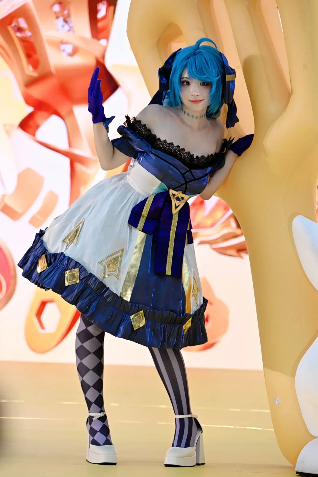【格温cos】金铲铲之战五周年，小小格温的线下甜酷体验 - 不慌Davonte - 第4张