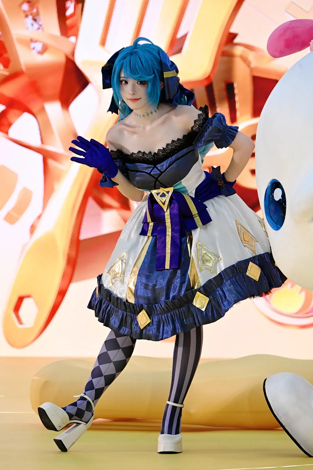 【格温cos】金铲铲之战五周年，小小格温的线下甜酷体验 - 不慌Davonte - 第6张