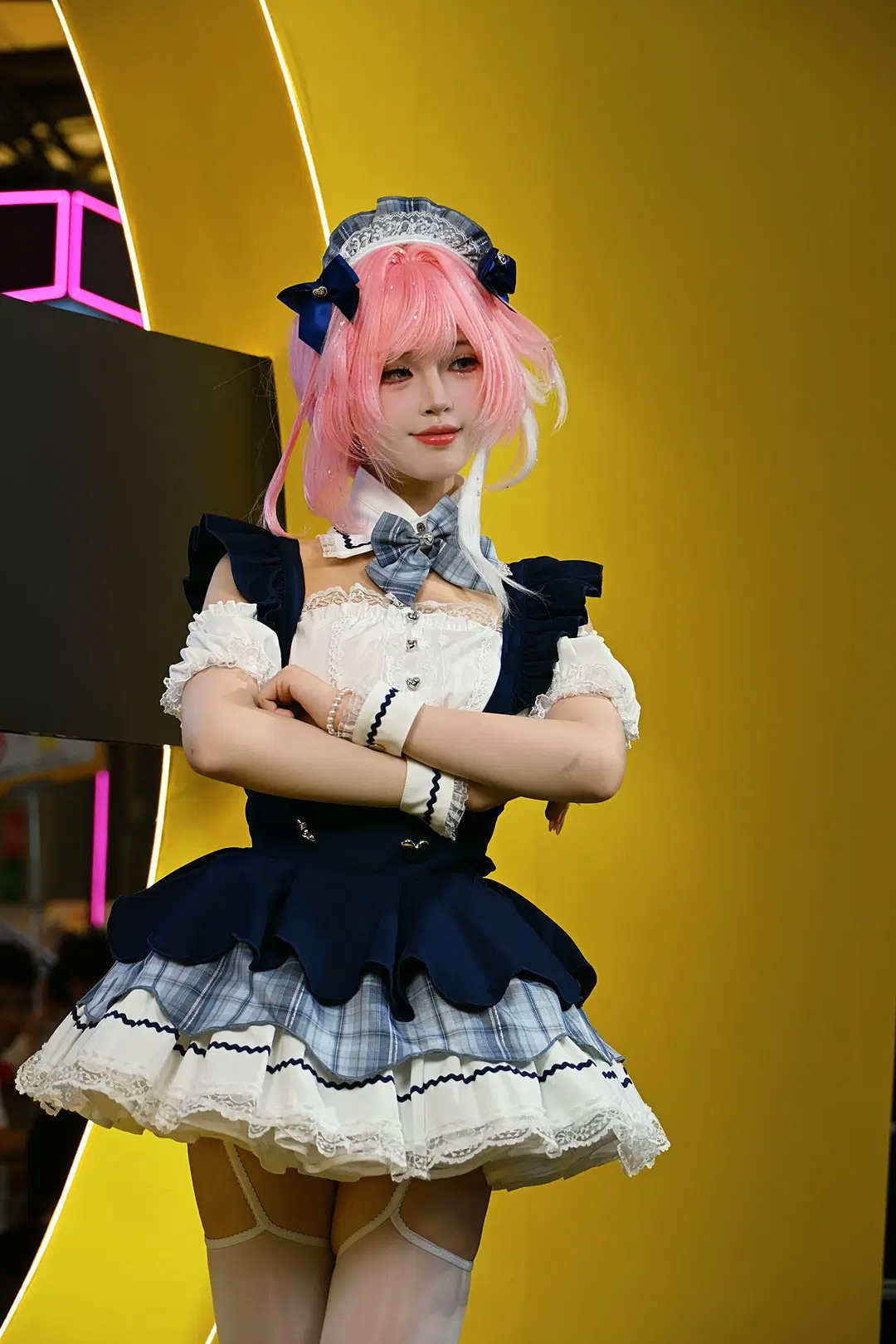 CJ尼康展台的女仆风Lolita装扮记录 - 不慌Davonte - 第2张