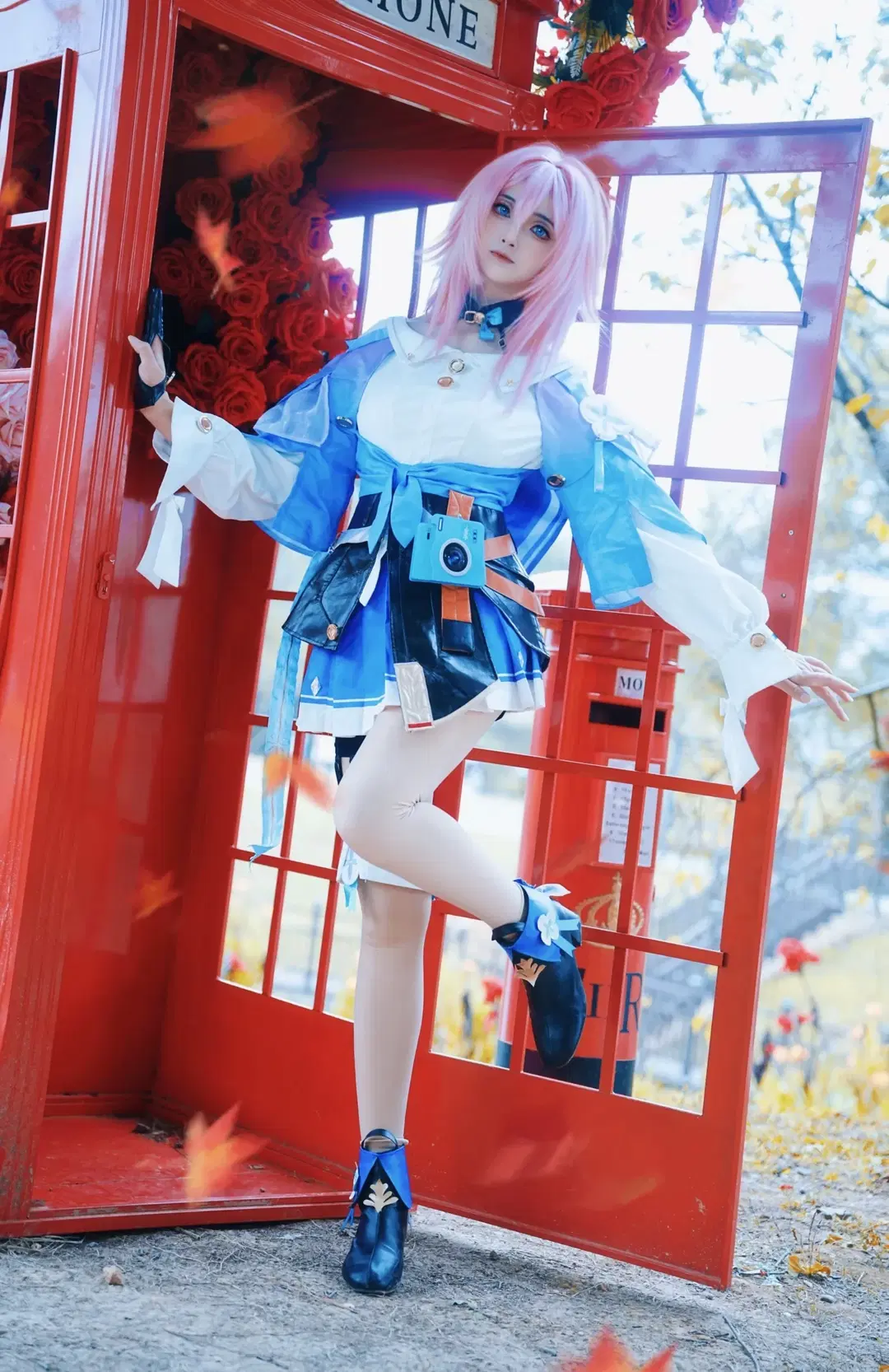 【三月七cos】星穹铁道里的粉色元气少女