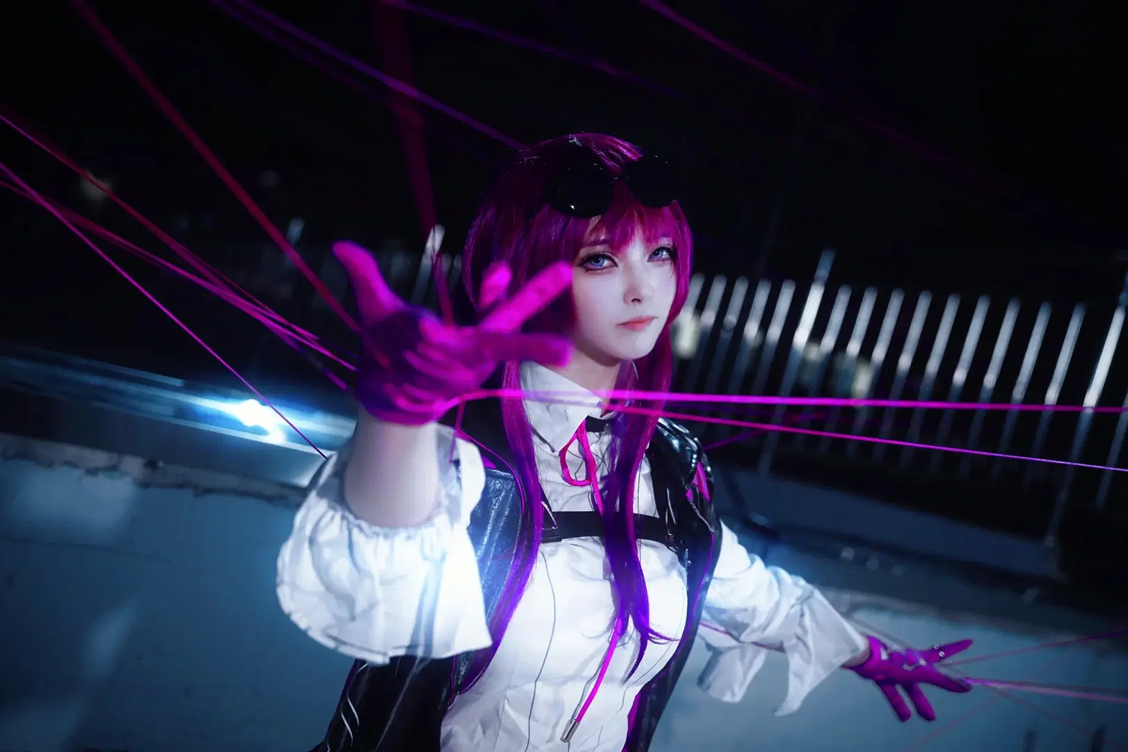 【卡芙卡cos】穿梭在星穹铁道里的粉色魅影 - 倾寒 - 第4张