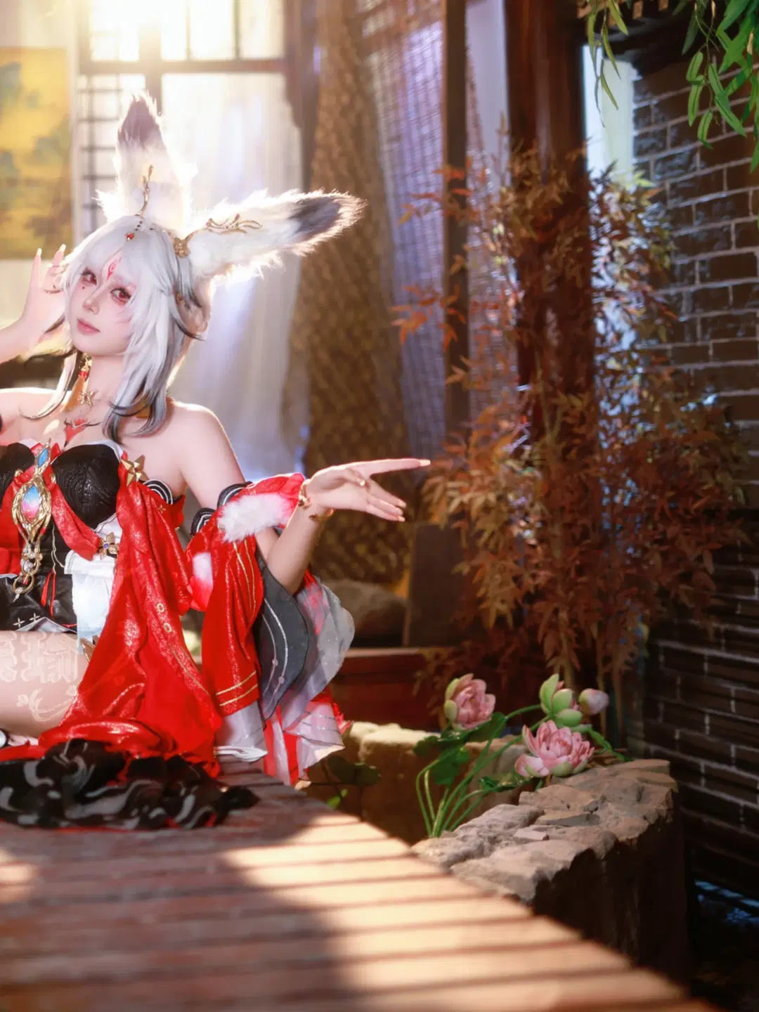 【心月狐cos】鳴潮心月狐，水畔慵懶一瞥 - 柒瑜染月 - 第2張