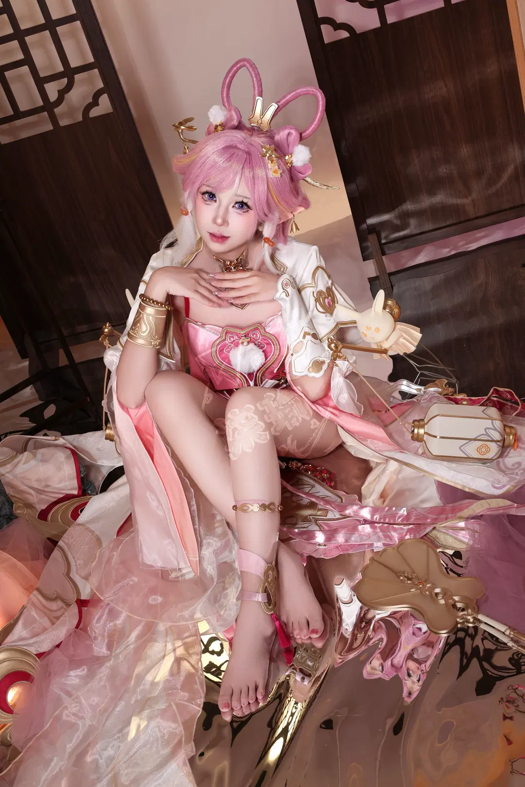 【愛莉希雅cos】崩壞3的粉色妖精小姐來啦