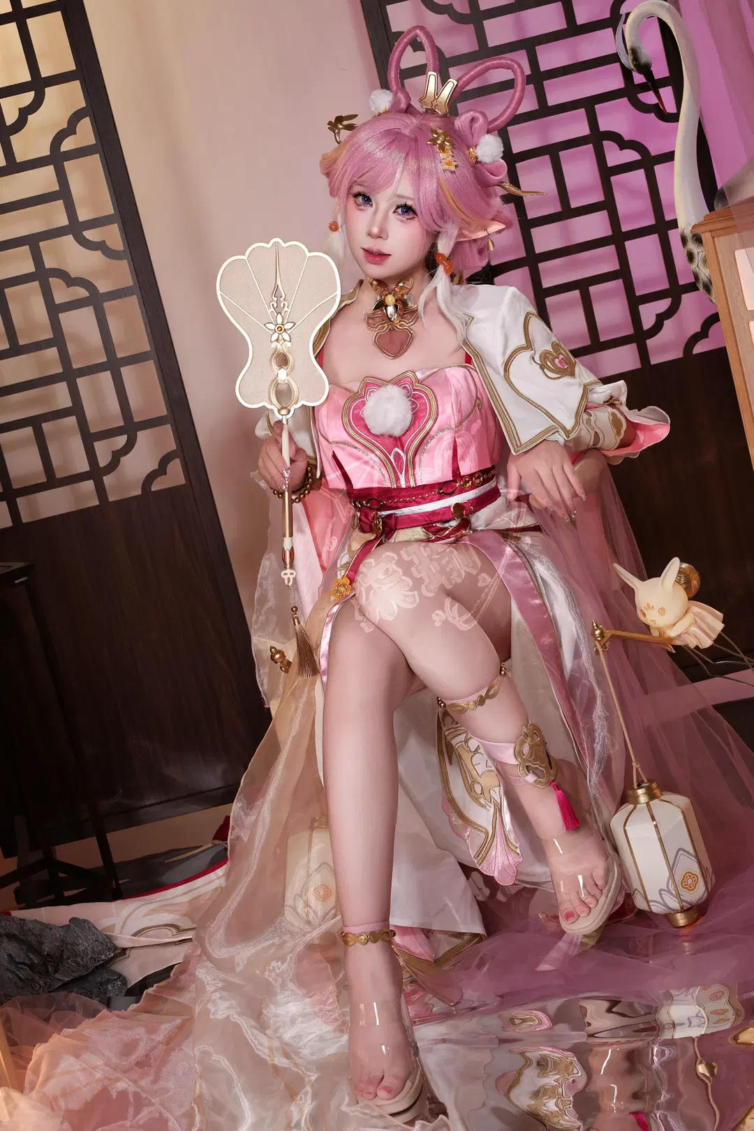 【爱莉希雅cos】崩坏3的粉色妖精小姐来啦 - 柒瑜染月 - 第2张