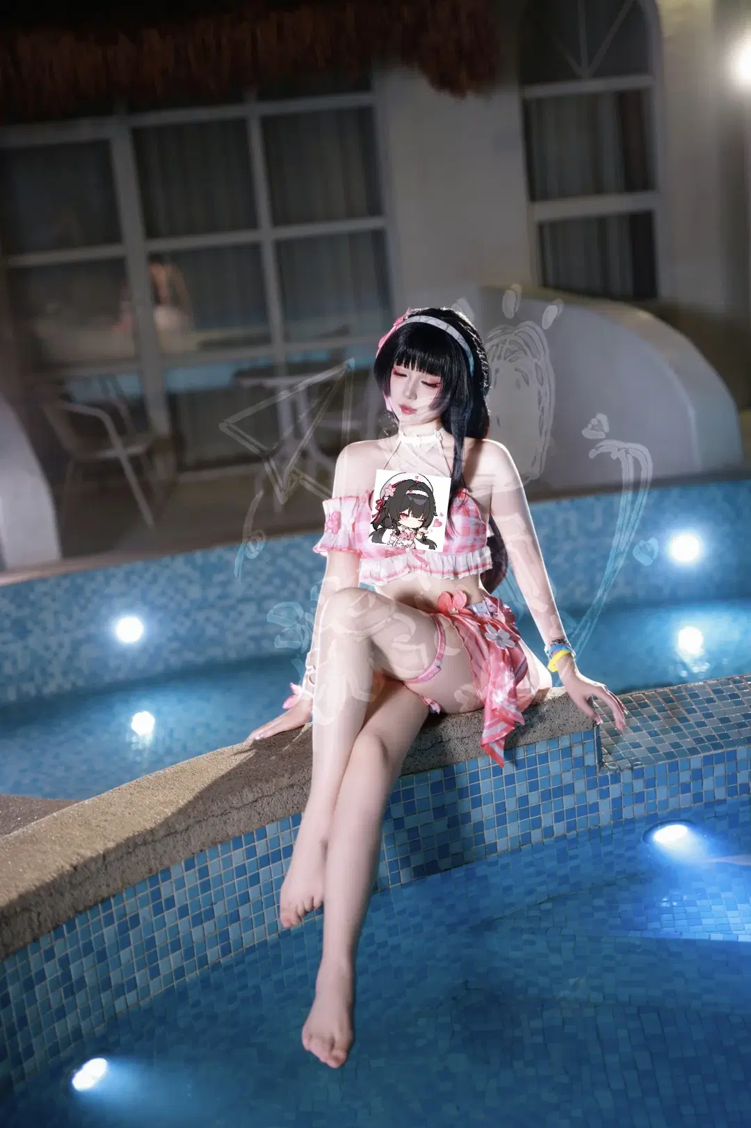 【千咲cos】鳴潮的夏日蜜桃冰 - 柒瑜染月 - 第3張