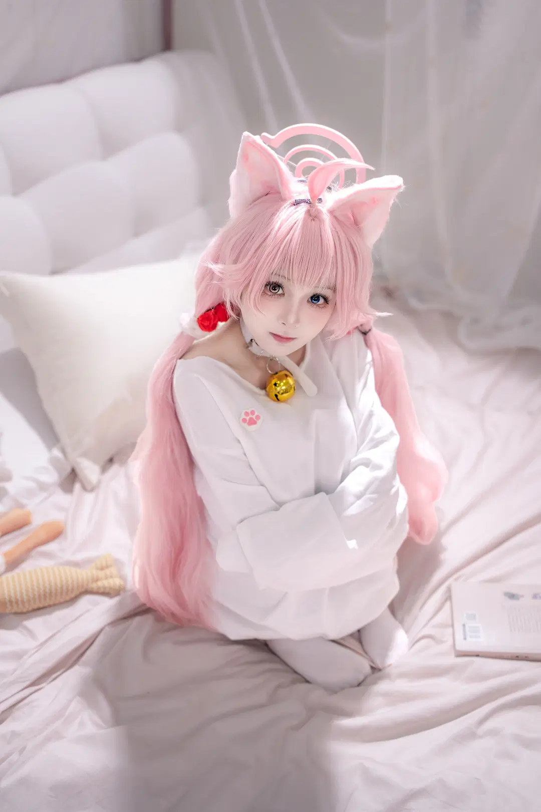 【小鸟游星野cos】蔚蓝档案的猫耳少女，今天也想偷偷懒 - hyber - 第3张