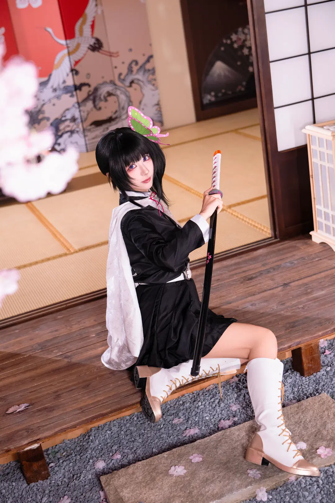 【栗花落香奈乎cos】鬼灭之刃同人产粮节拍摄分享 - nameless ashes - 第5张