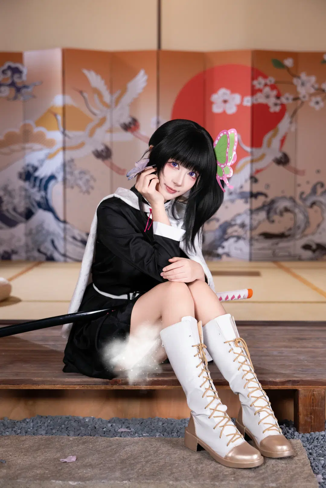 【栗花落香奈乎cos】鬼灭之刃同人产粮节拍摄分享 - nameless ashes - 第6张