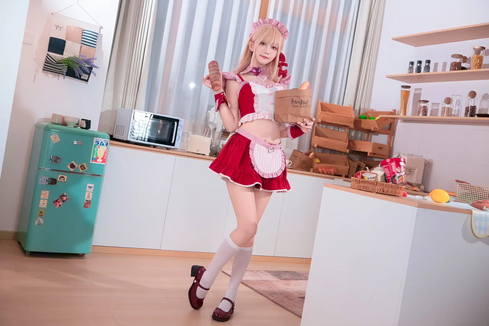 【喜多川海夢コスプレ】その着せ替え人形は恋をする ギャルメイドスタイル - nameless ashes - 7枚目