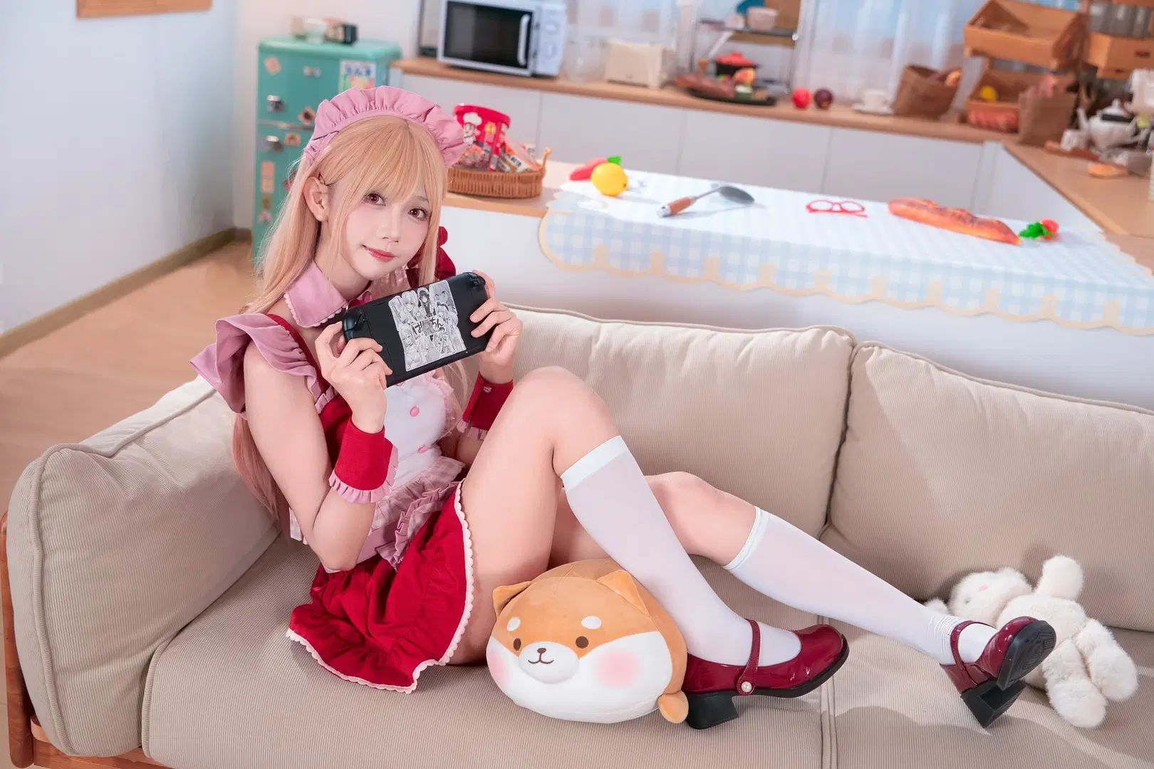 【喜多川海夢コスプレ】その着せ替え人形は恋をする ギャルメイドスタイル