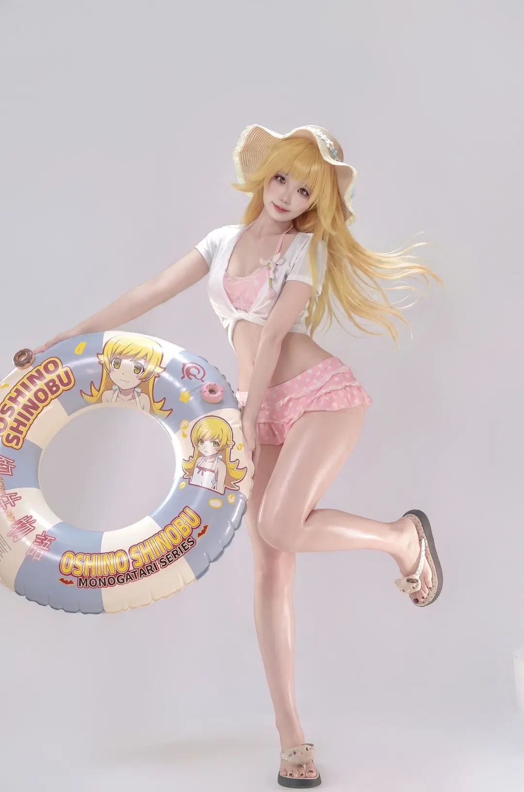 【忍野忍cos】物语系列的夏日清凉沙滩风