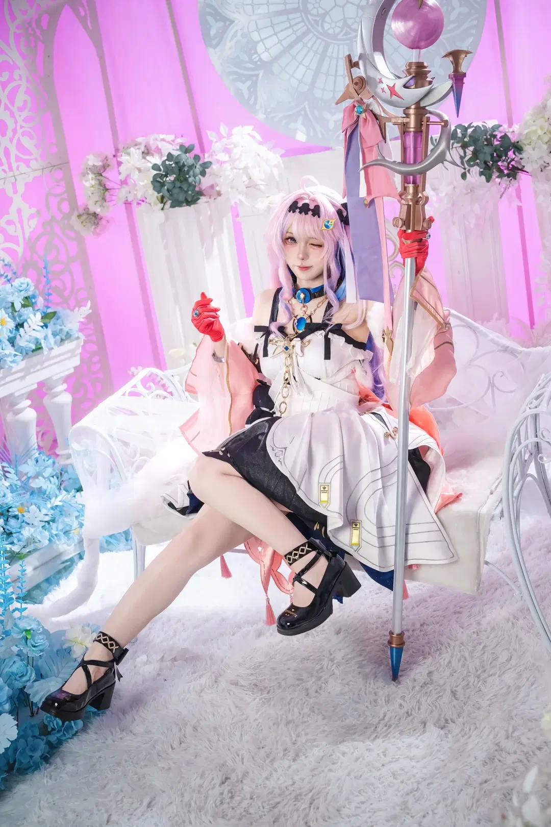 鸣潮, 达妮娅cos, 二次元摄影, 漫展返图, 魔法少女风