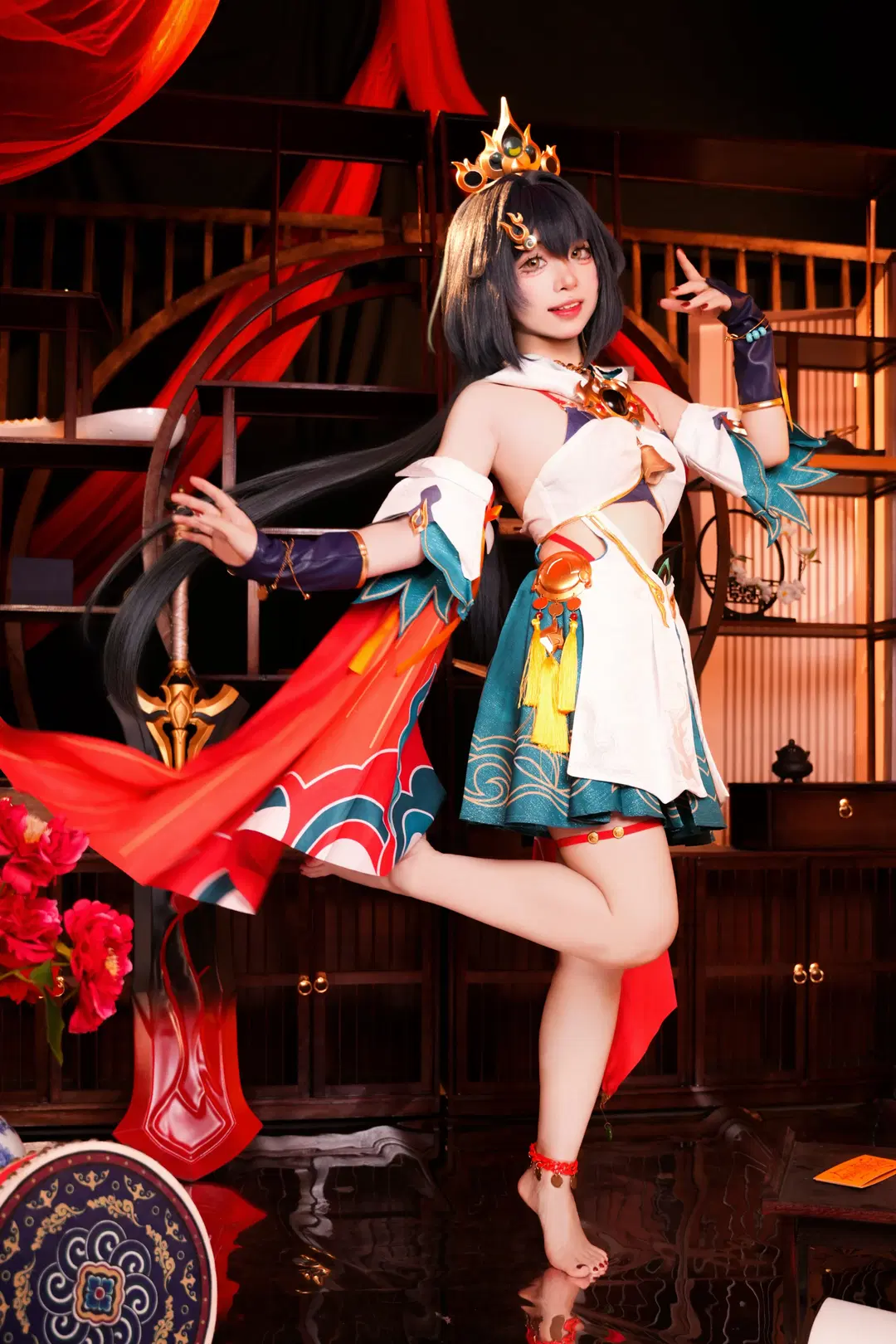 [Yunli cosplay] The Spirited Heroine of Honkai: Star Rail by 香菜天天打瞌睡ovo - Image 3
