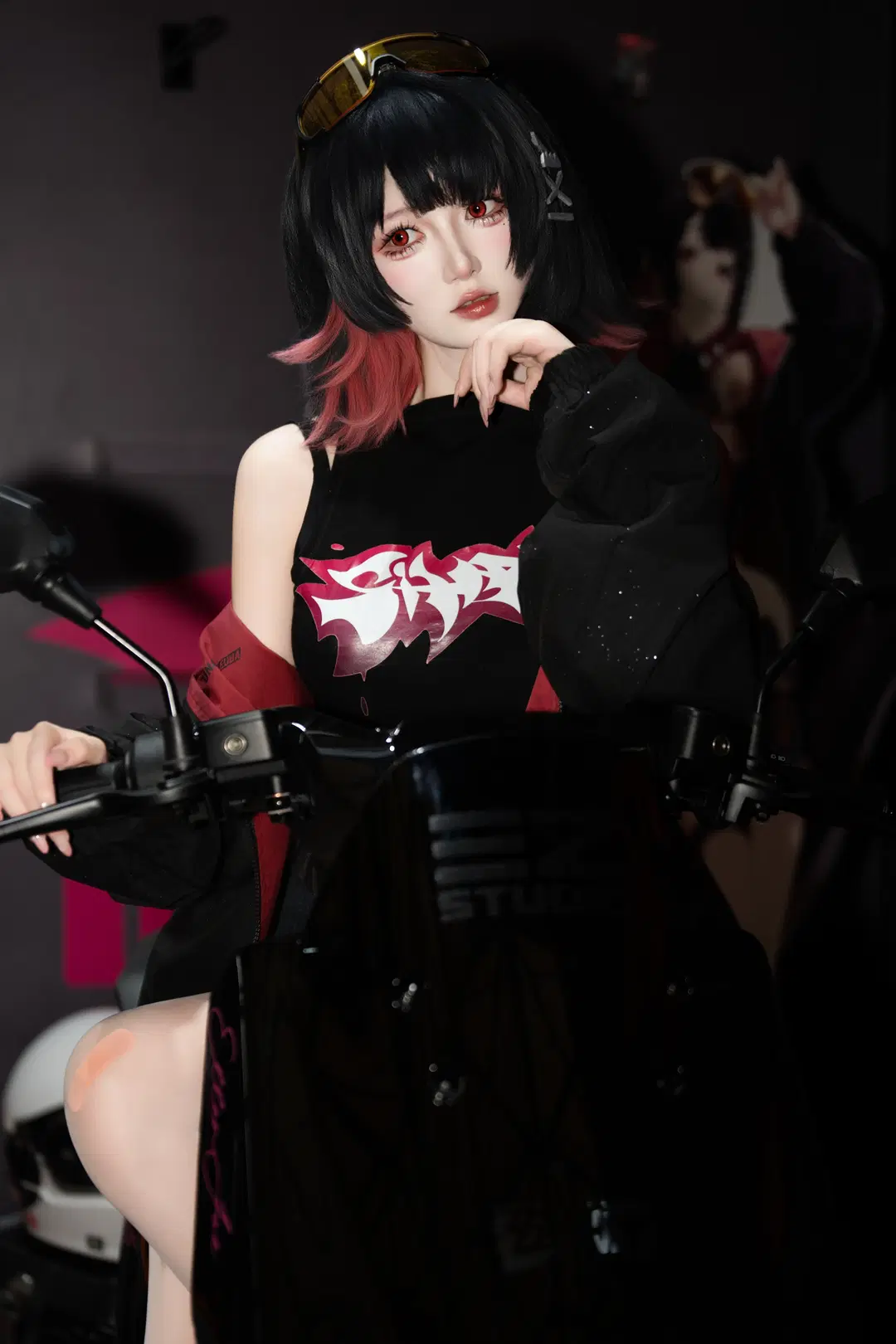 【艾莲乔cos】绝区零的街头机车少女 - 卷毛狒狒📷 - 第3张
