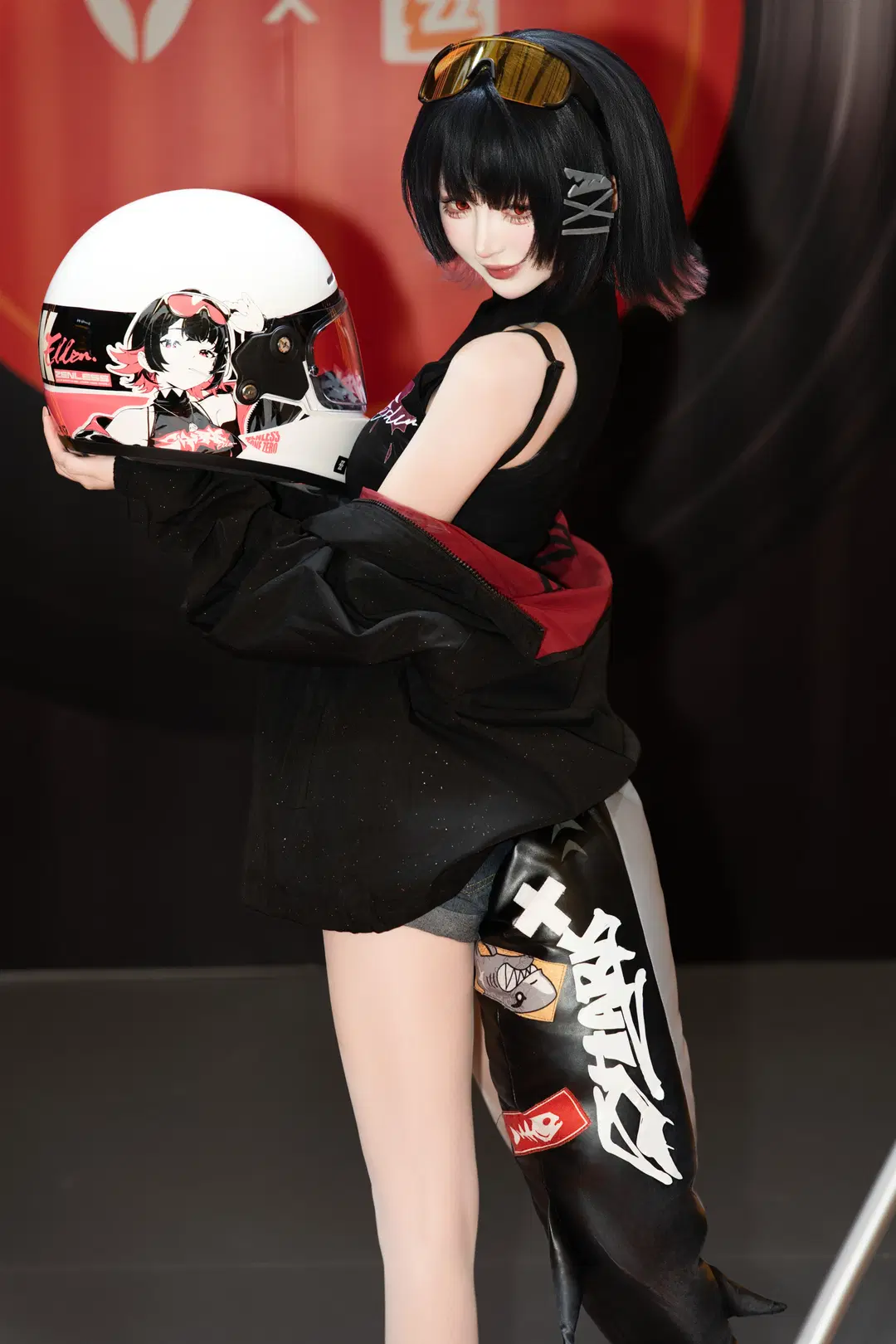 【艾莲乔cos】绝区零的街头机车少女 - 卷毛狒狒📷 - 第6张