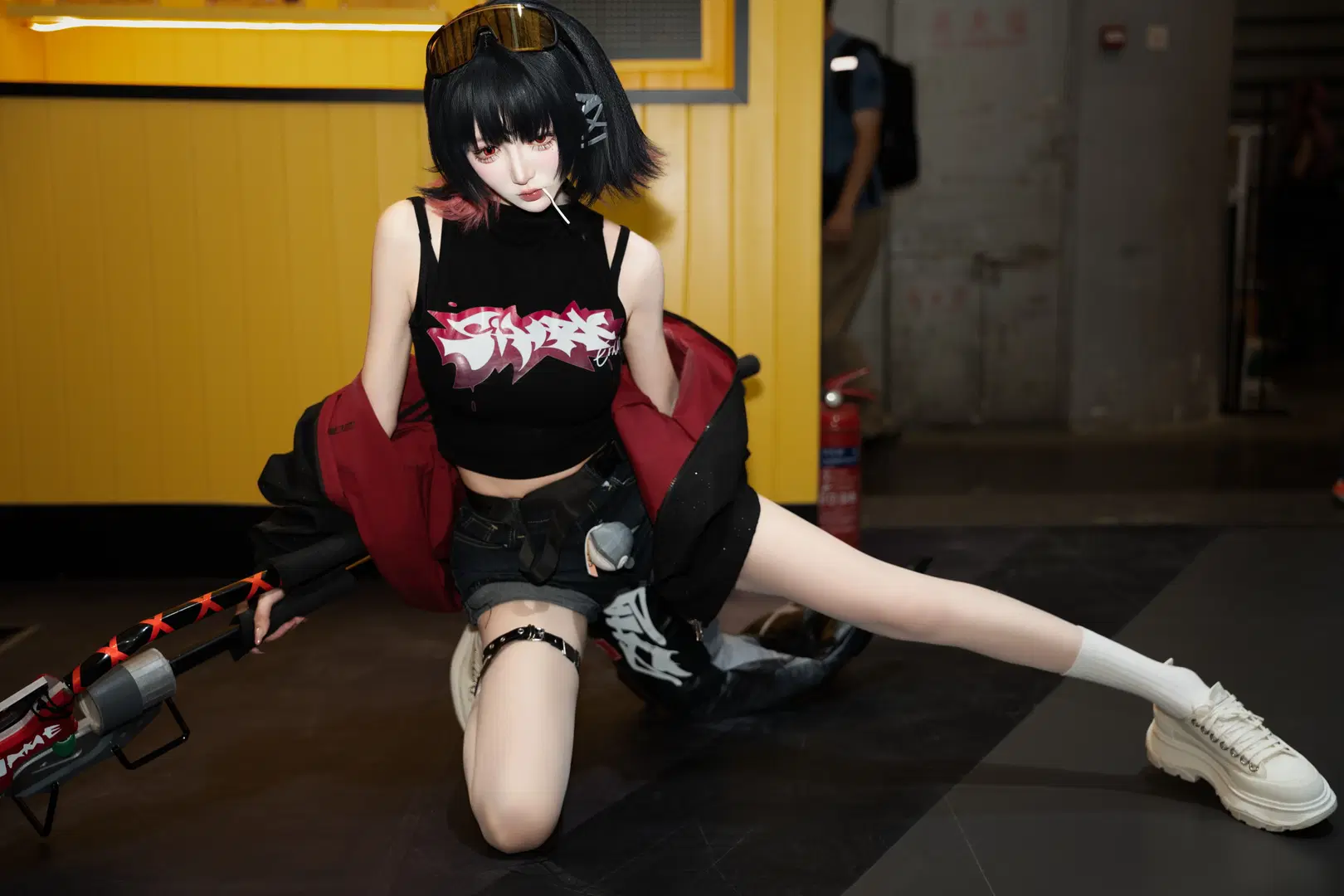 【艾莲乔cos】绝区零的街头机车少女 - 卷毛狒狒📷 - 第8张