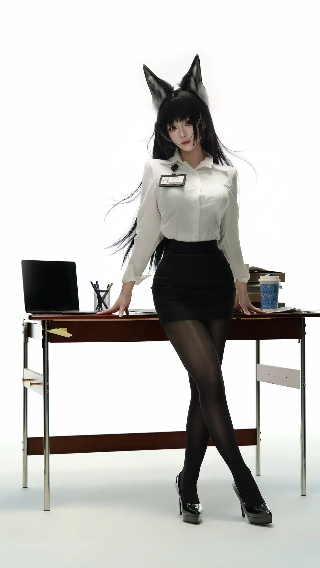绝区零, 星见雅cos, OL制服, 黑丝, 绝区零星见雅