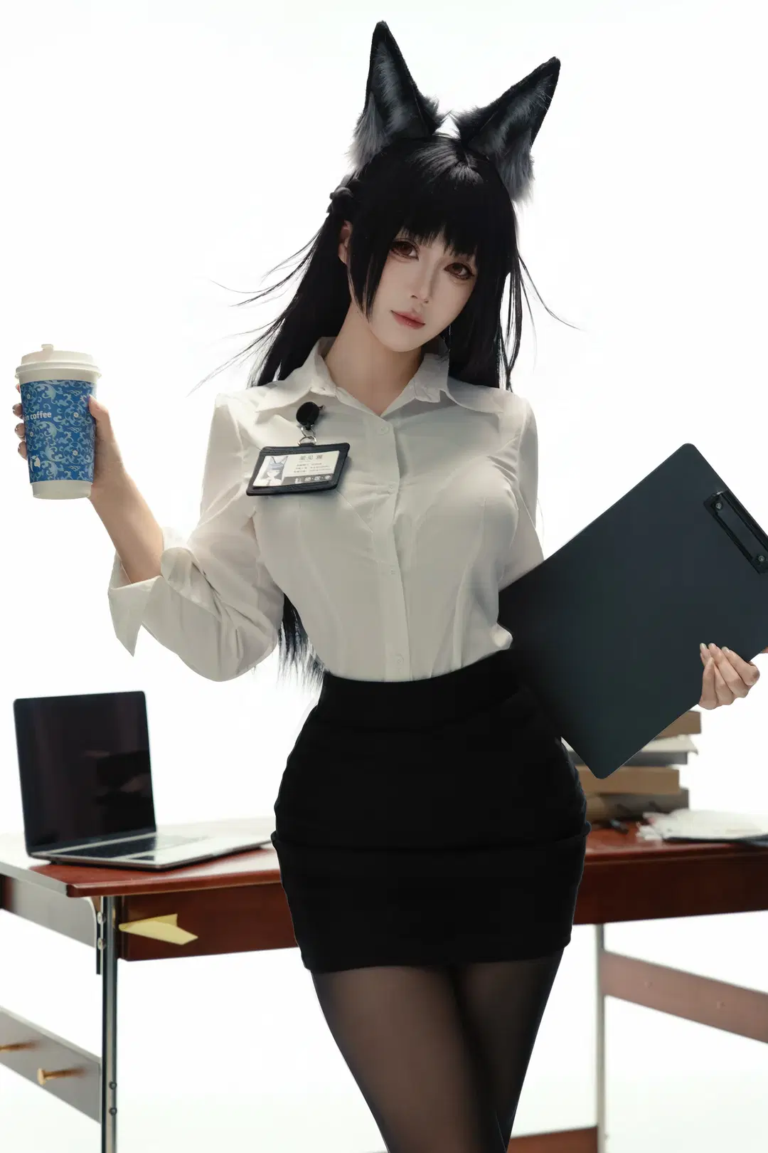 【星见雅cos】绝区零OL制服，节假日加班日常 - 小福贵呀 - 第2张