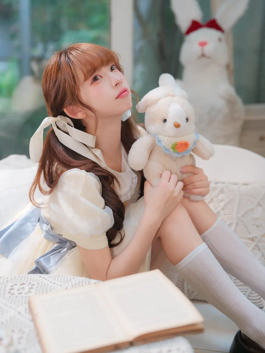The Wonderful Wizard of Oz Forest style photography: Fairy Tale Vibe with White stockings and Platform Shoes by 皮皮皮皮皮皮蛋 - Image 2