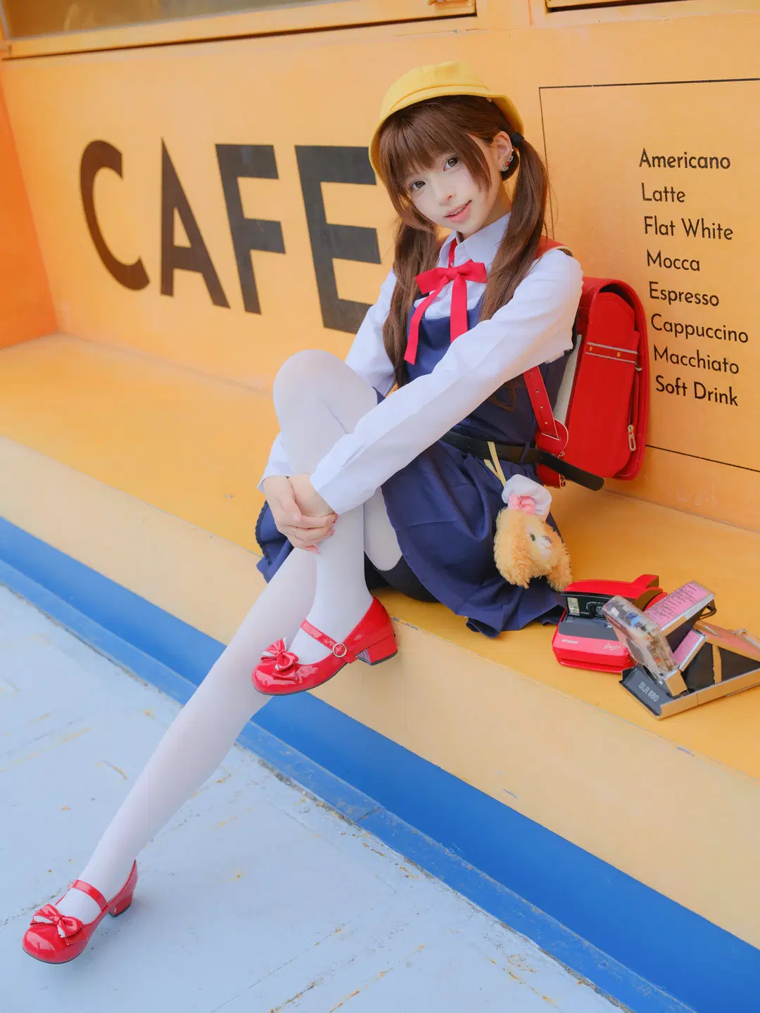 Wearing Japanese uniform cosplay for amusement park photoshoot: perfectly nailing the atmospheric photography vibe by 皮皮皮皮皮皮蛋 - Image 2