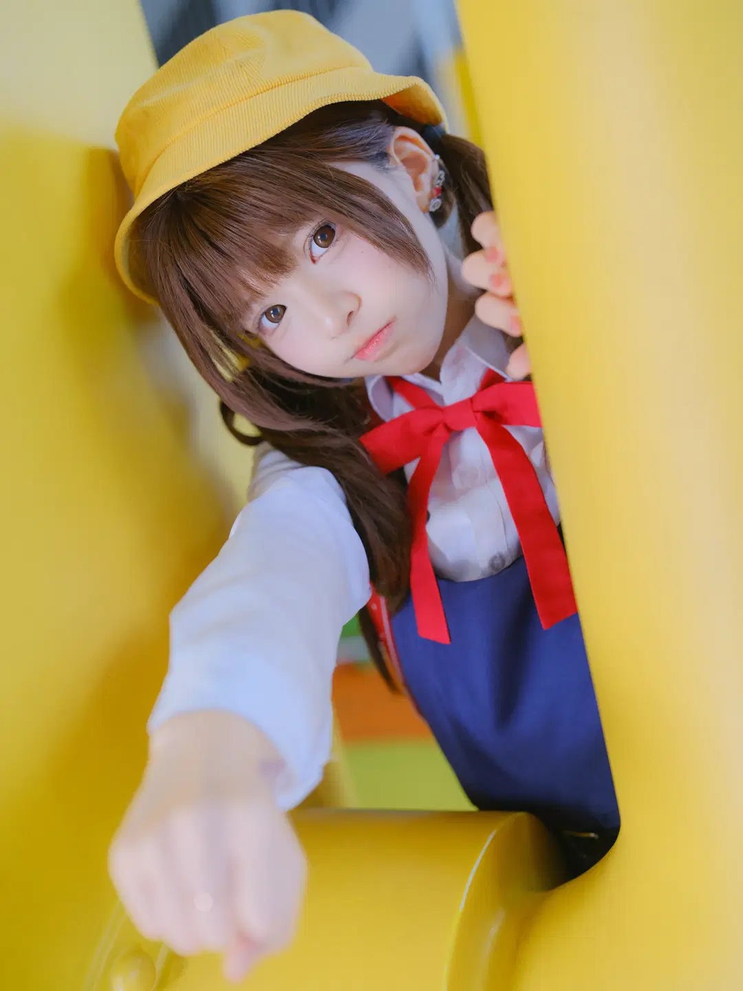 Wearing Japanese uniform cosplay for amusement park photoshoot: perfectly nailing the atmospheric photography vibe by 皮皮皮皮皮皮蛋 - Image 5