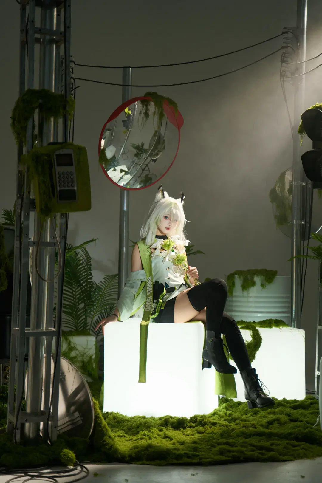 アークナイツ, 黒ストッキング, ケルシー・エスペランタコスプレ
