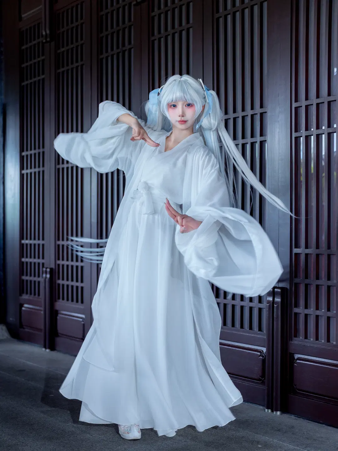 鸣潮, 古风摄影, 今汐cos, 汉服自搭, 正片姿势分享