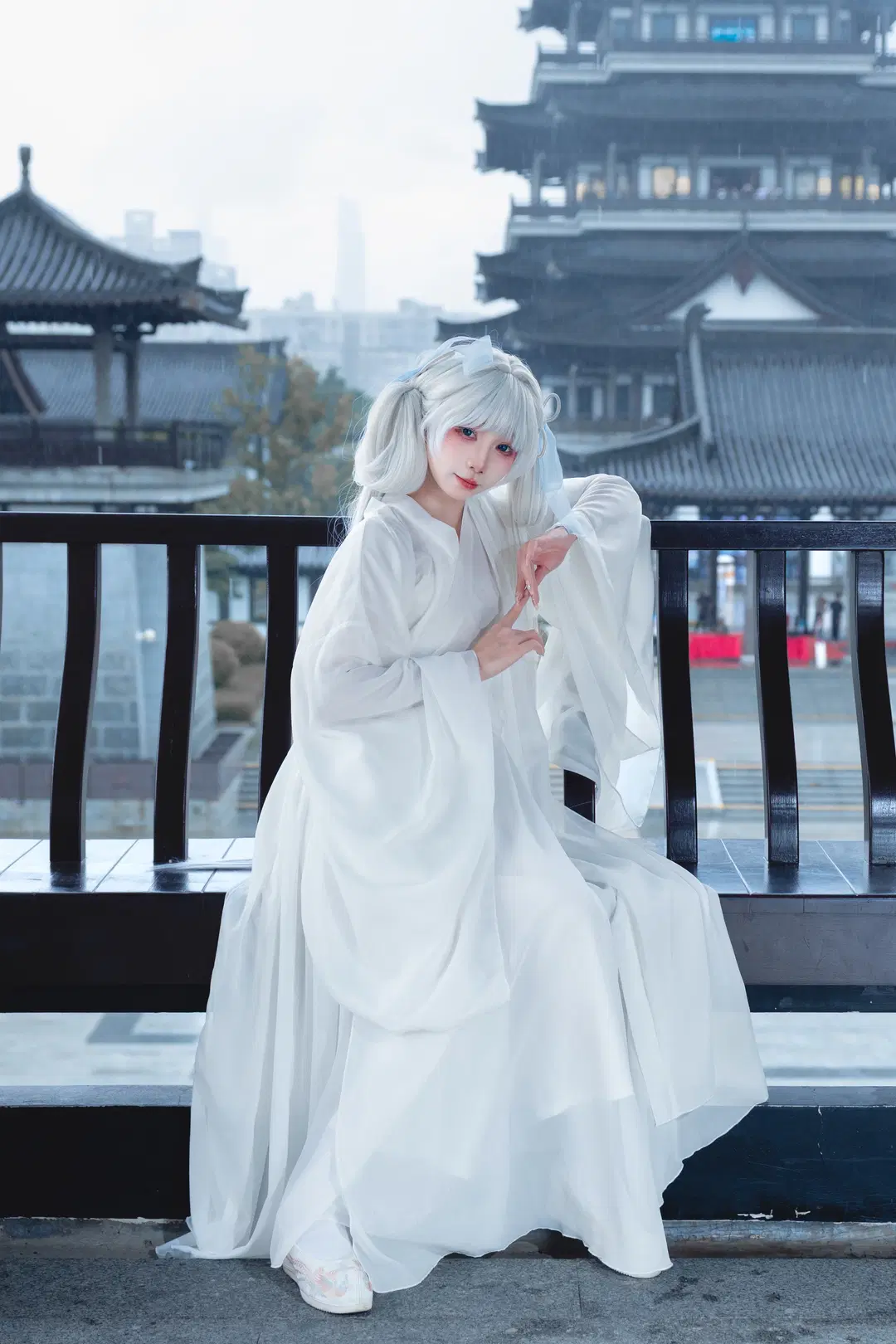 【今汐コスプレ】『鳴潮』山河を夢見る 古風撮影のポーズ共有 - 云离饱饱 - 4枚目