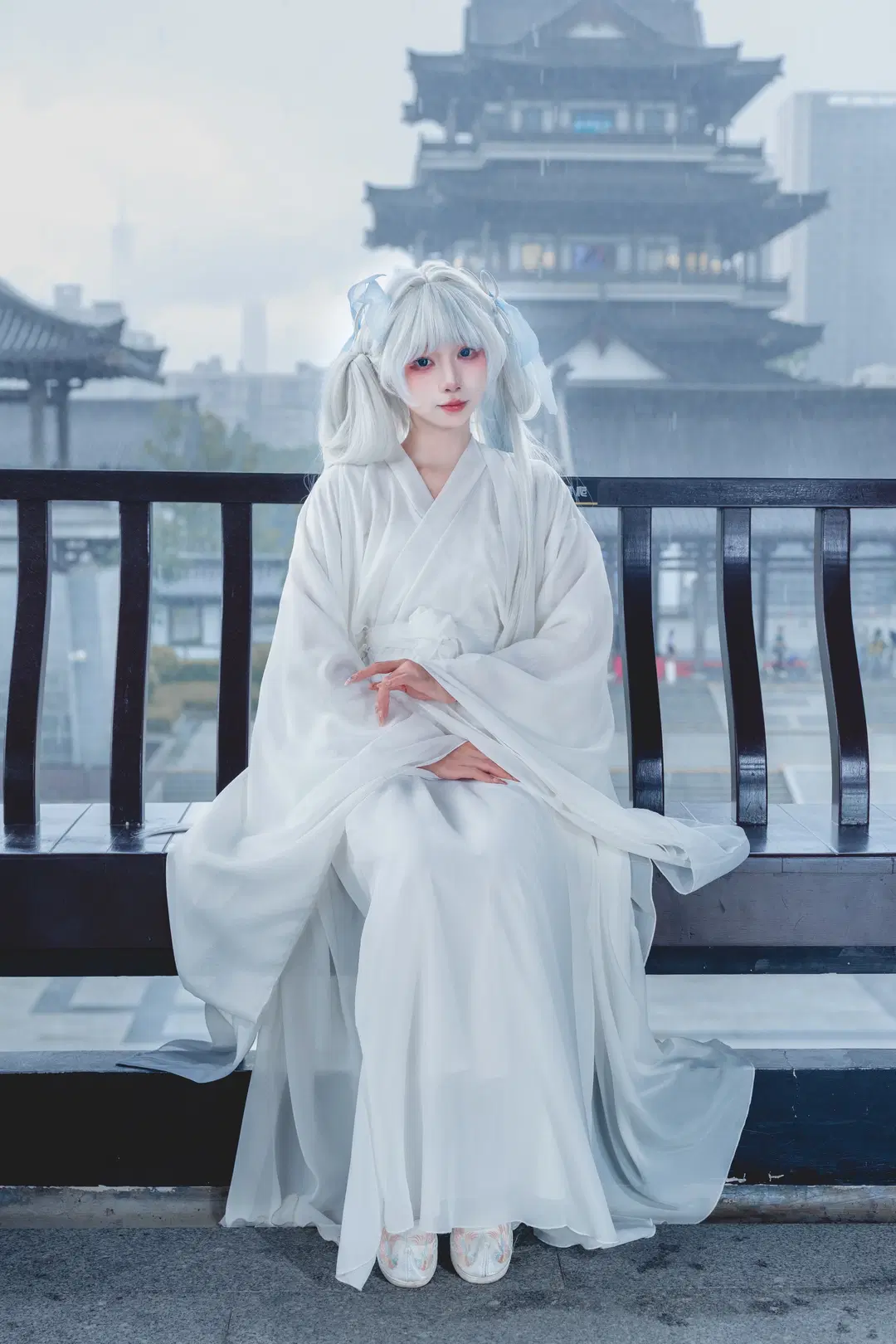 【今汐コスプレ】『鳴潮』山河を夢見る 古風撮影のポーズ共有 - 云离饱饱 - 5枚目