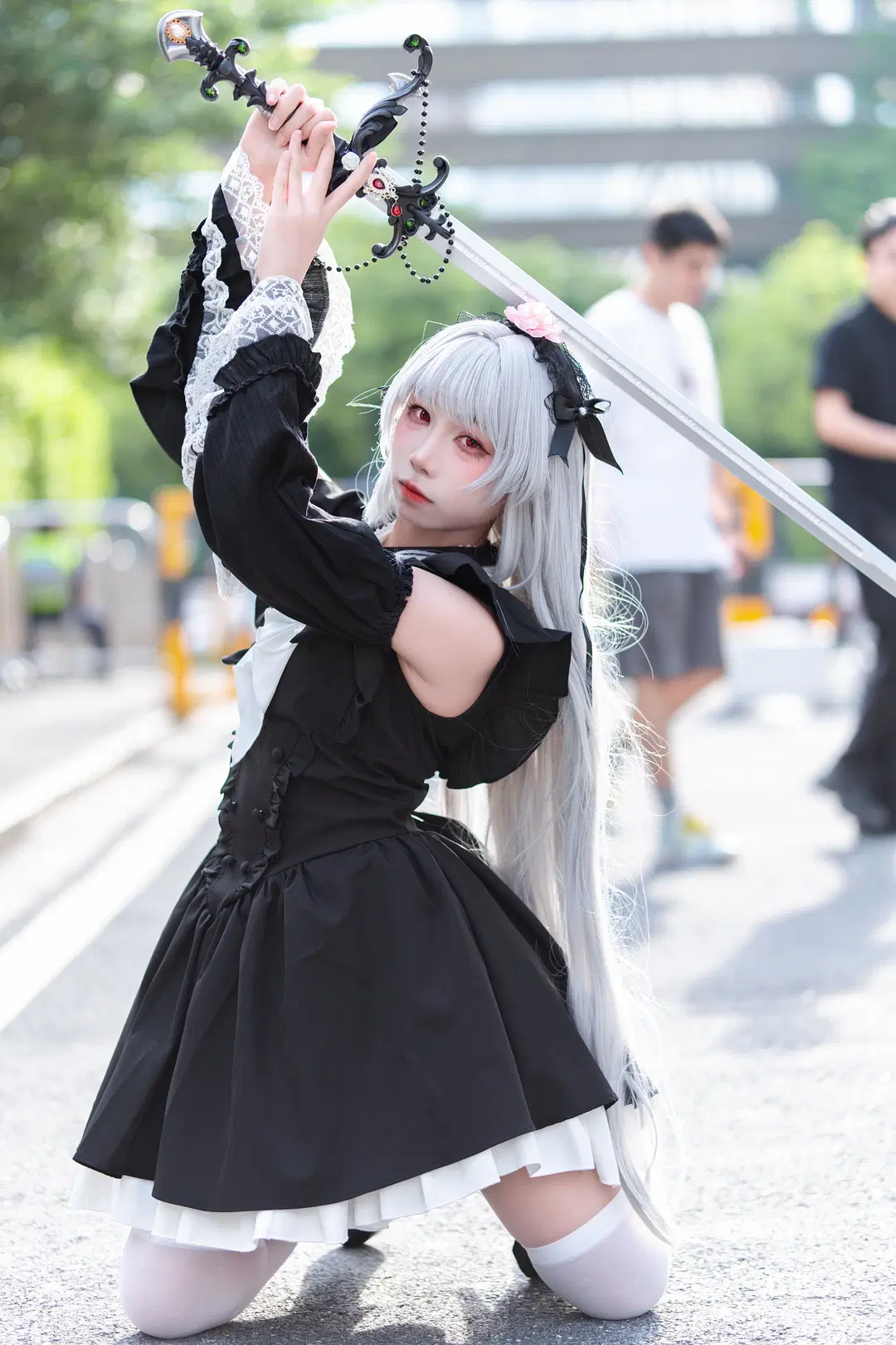[Mercury Lampe cosplay] Rozen Maiden Gothic Style Custom-Design Nun Concept Convention Photos by 云离饱饱 - Image 10