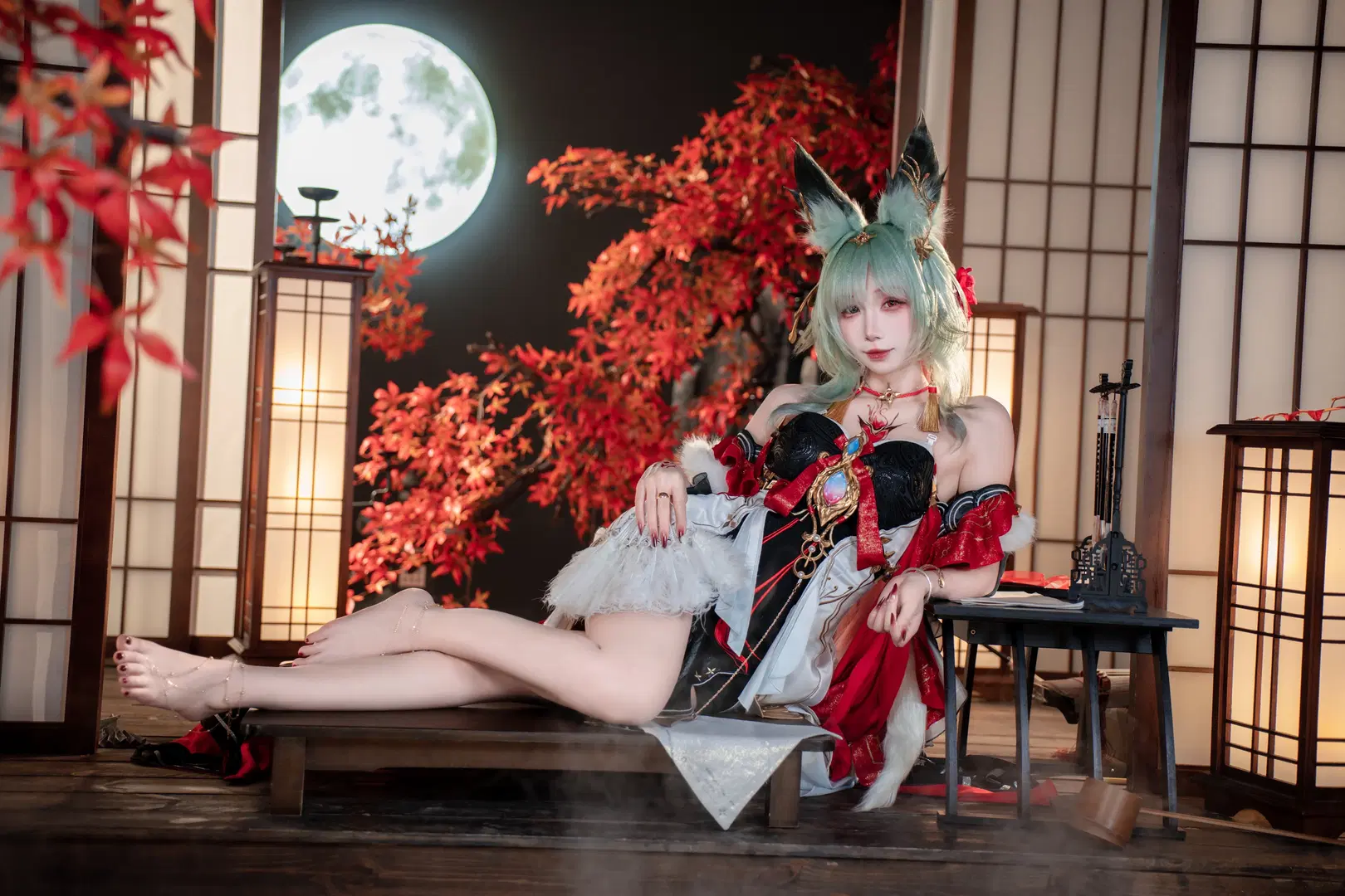 心月狐cos 鳴潮紅楓夜 清冷與魅惑的碰撞 - 云离饱饱 - 第6張