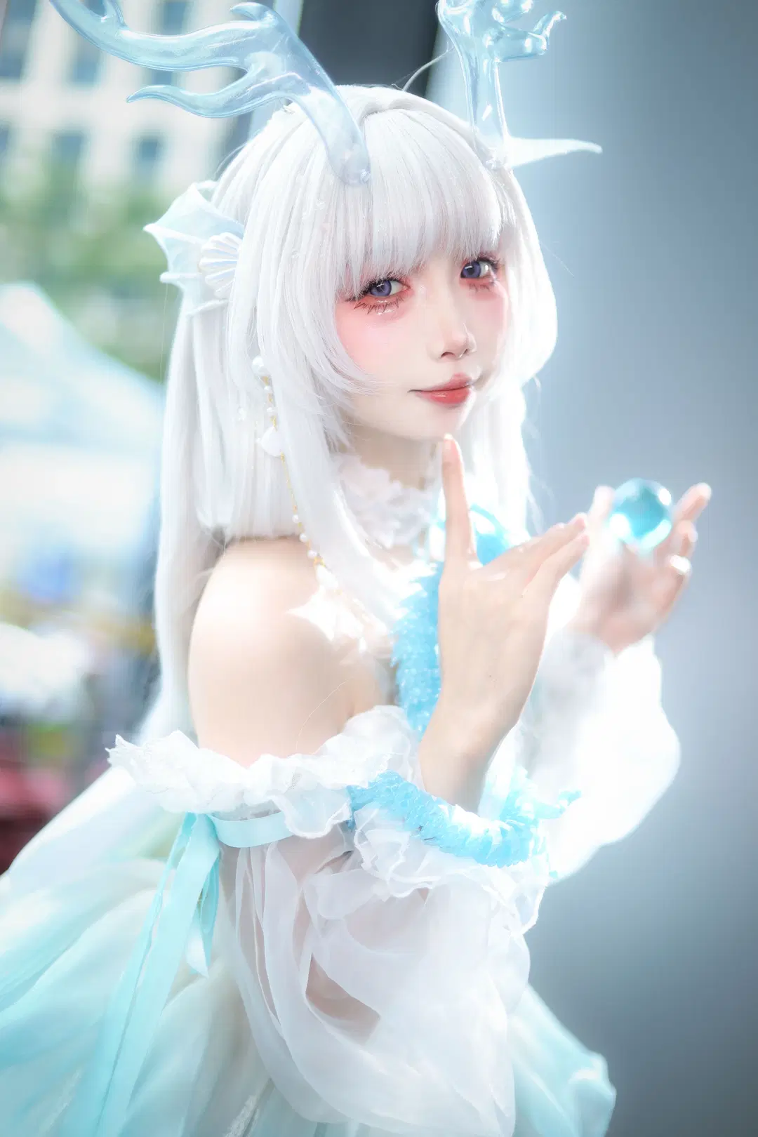【西施コスプレ】『オナー・オブ・キングス』游龍清影・月影融融 CICFイベント写真 - 云离饱饱 - 12枚目