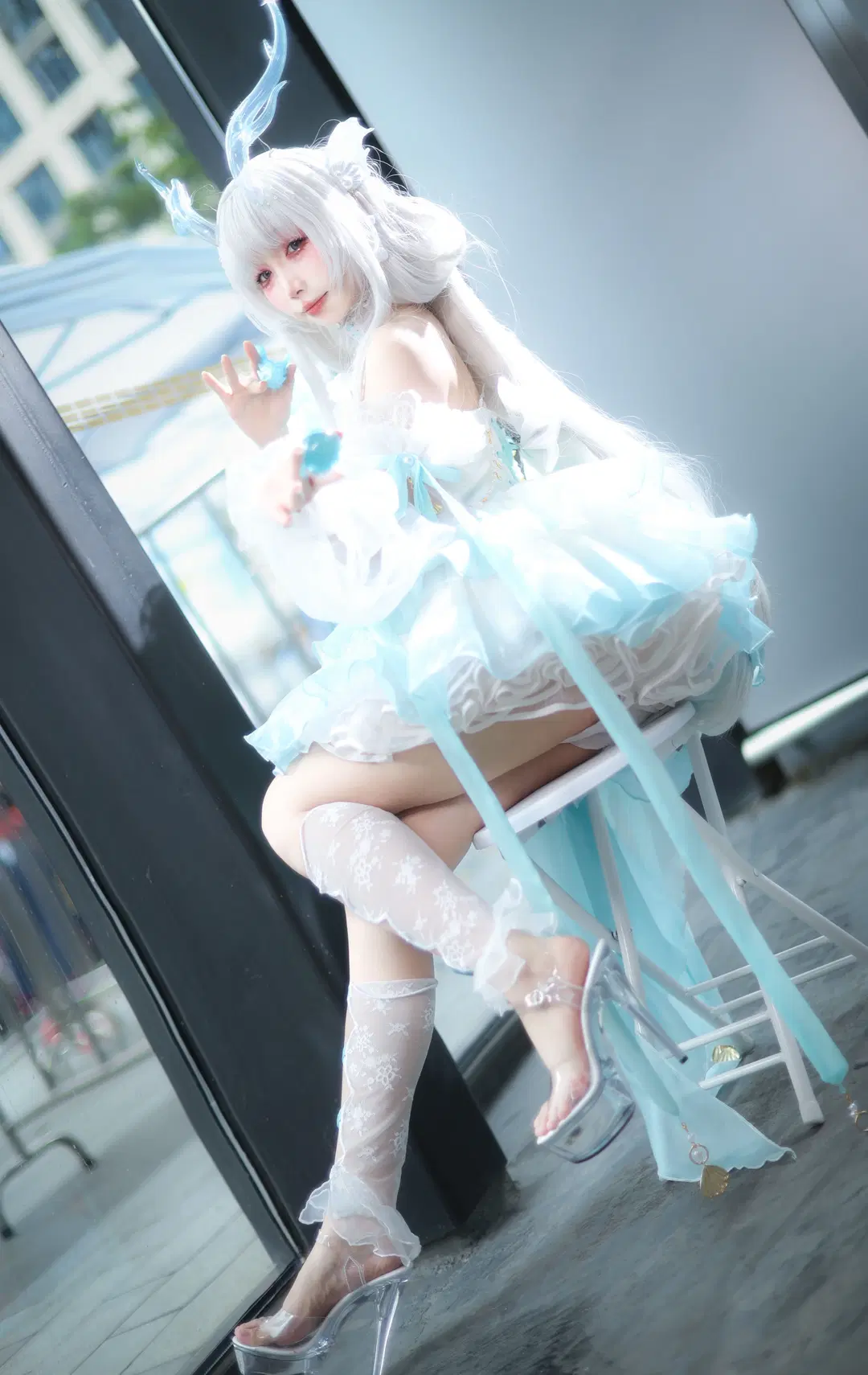 【西施コスプレ】『オナー・オブ・キングス』游龍清影・月影融融 CICFイベント写真 - 云离饱饱 - 2枚目