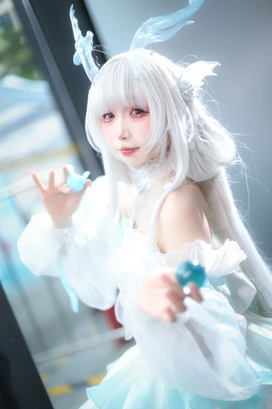【西施コスプレ】『オナー・オブ・キングス』游龍清影・月影融融 CICFイベント写真 - 云离饱饱 - 3枚目