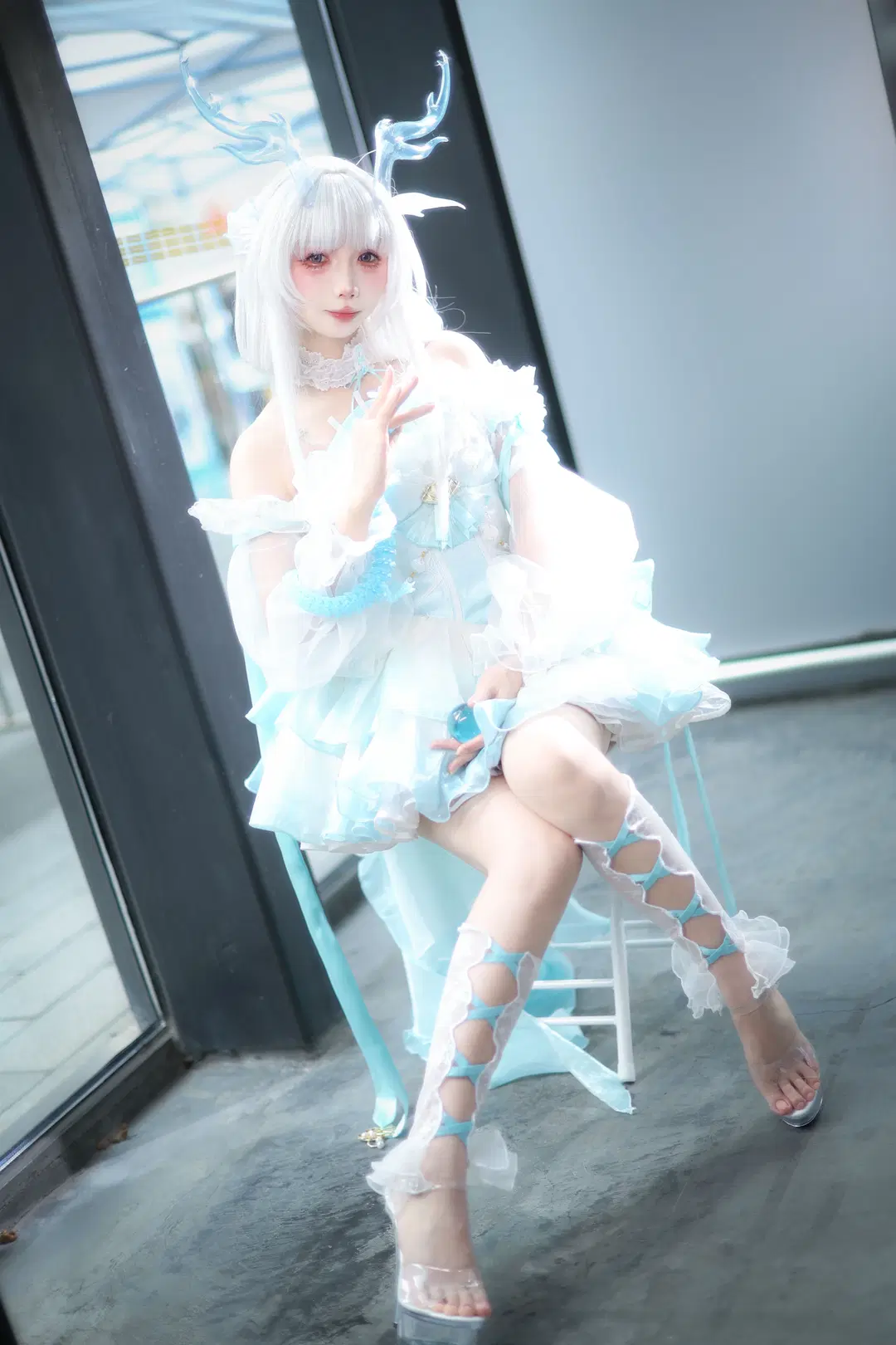 【西施コスプレ】『オナー・オブ・キングス』游龍清影・月影融融 CICFイベント写真 - 云离饱饱 - 6枚目