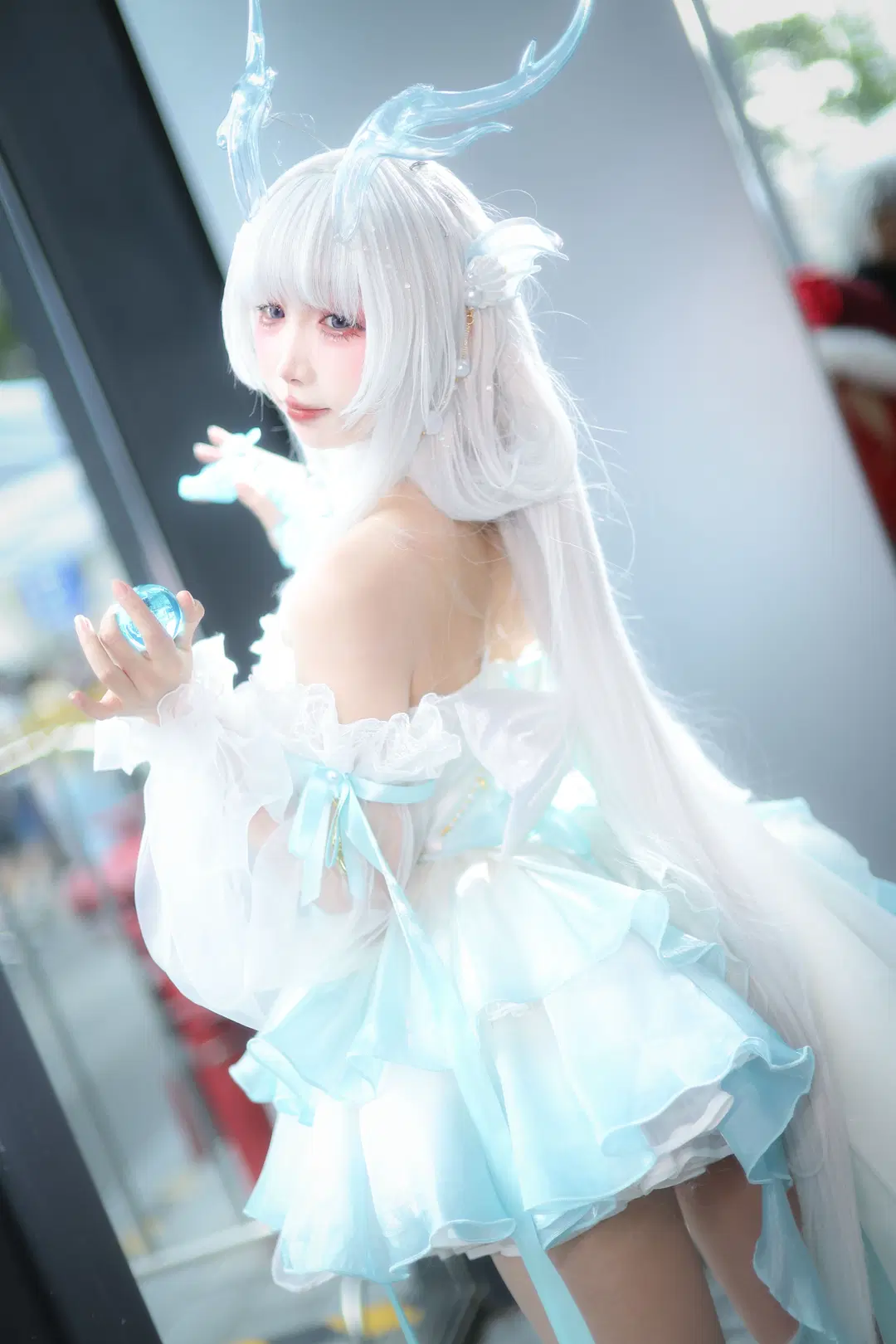 【西施コスプレ】『オナー・オブ・キングス』游龍清影・月影融融 CICFイベント写真 - 云离饱饱 - 7枚目